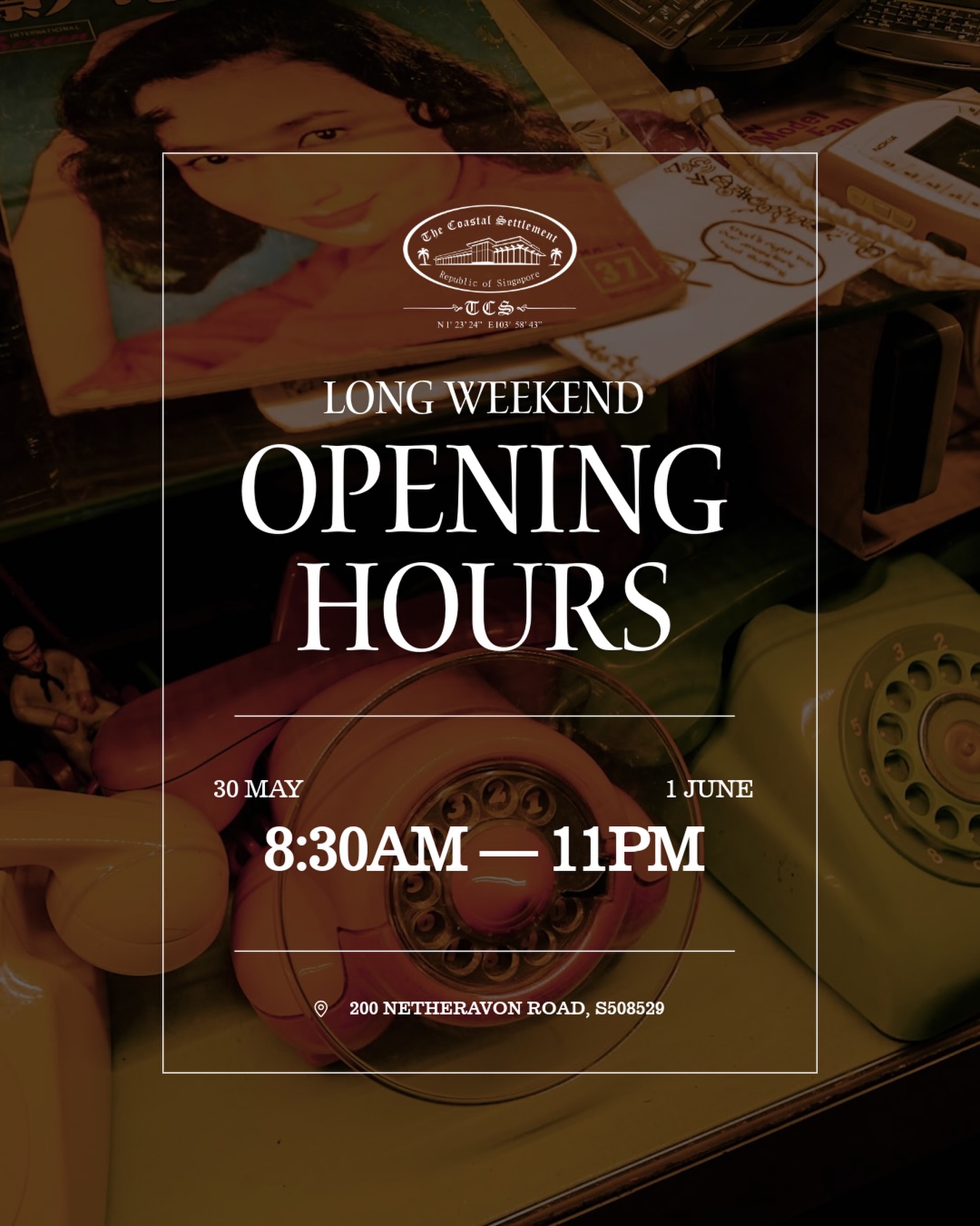 One more reason to celebrate the long weekend: no alarms, no rush, just great meals and great company.