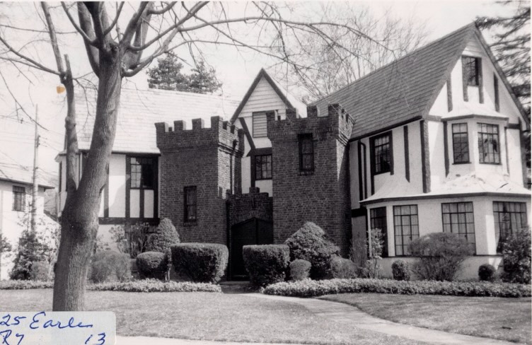 25 Earle Ave., built in 1930, is one of Rockville Centre’s most distinctive Tudor homes — and part of one of the earliest Levitt & Sons developments on Long Island.
Before Levittown made the family famous for mass-produced postwar suburbs, the Levitts were building elegant, architecturally detailed homes for upper-middle-class buyers. Their first “Strathmore” development began right here in Rockville Centre in 1929, years before similar Strathmore communities appeared in Manhasset, Roslyn, Great Neck and Westchester County.
Originally laid out under the name Colonial Manor with different street names, Levitt renamed the streets and built a collection of picturesque Tudor homes along Princeton Road and nearby streets. Unlike the later cookie-cutter image associated with Levittown, these early homes were designed to feel unique and custom-built.
At that time, the Levitt family enterprise itself was still in its infancy. Abraham Levitt had recently partnered with his sons William and Alfred, forming the company that would later reshape suburban America. Alfred Levitt — still a teenager at the time — helped design many of the early Tudor homes, while William handled sales and financing.
Local tradition holds that Abraham Levitt intended 25 Earle Ave. to become his own family residence, though he ultimately settled in a similarly styled Tudor home in Lawrence instead. With its dramatic turreted exterior, the house is said to have been inspired by one of the Duke of Wellington’s castles due to Levitt’s many trips to England as a child.
Today, 25 Earle Ave. remains a remarkable reminder of the Levitts’ little-known pre-Levittown era — when Rockville Centre became the birthplace of the original Strathmore community. #rvc #rvchistoricalsociety
