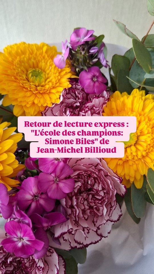 📚🏃♀️Retour de lecture express 📚
"L'école des champions: Simone Biles"de Jean-michel Billioud chez @albinmicheljeunesse