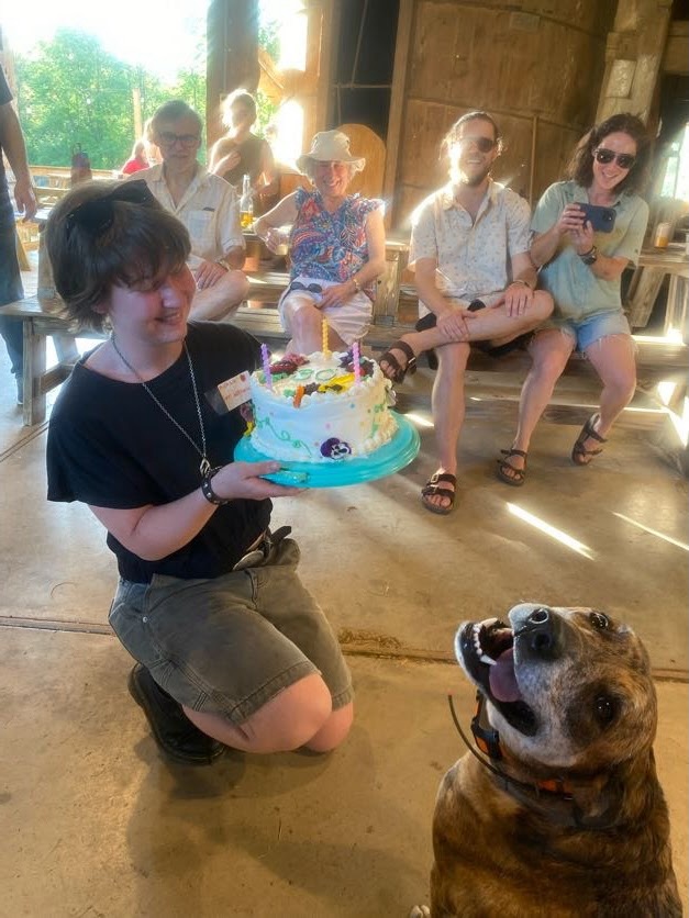 What a fun 30th season kickoff party! Amelia definitely thought the farm’s birthday cake was for her :) we’re all looking forward to a great season this year, filled with joy, community, peace and of course, good food.