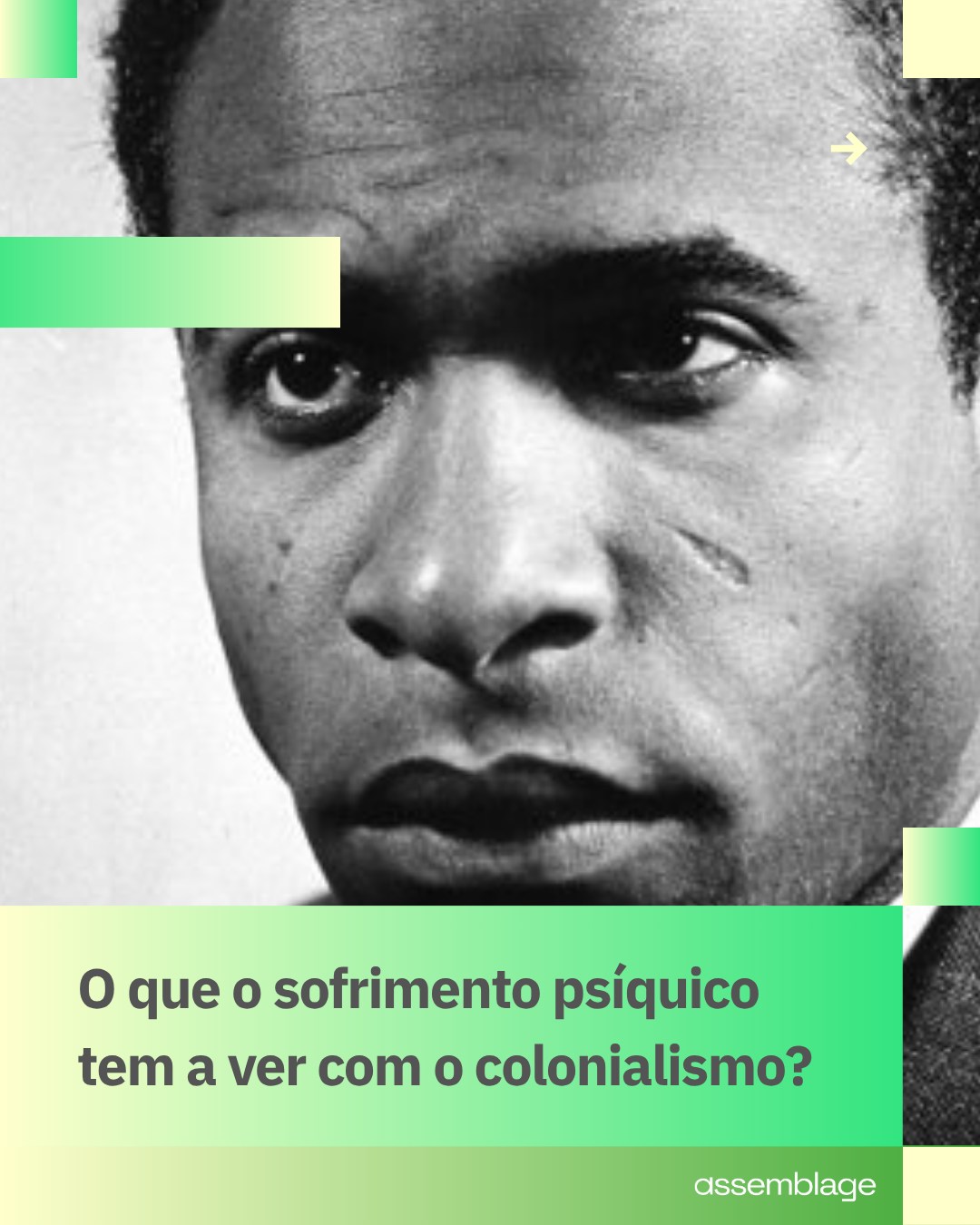 Na próxima quarta (03/06), o pesquisador Adriano Ferraz conduzirá esse encontro entre dois dos pensamentos mais potentes para quem deseja entender e transformar as formas de sofrimento do nosso tempo.
Quarta-feira, 03/06 das 19h30 às 21h30 On-line.
Conheça o curso no link da bio.
Participe!
#FranzFanon #Esquizoanálise #DeleuzeEGuattari #FilosofiaDecolonial #PsicanáliseCrítica #FilosofiaContemporânea