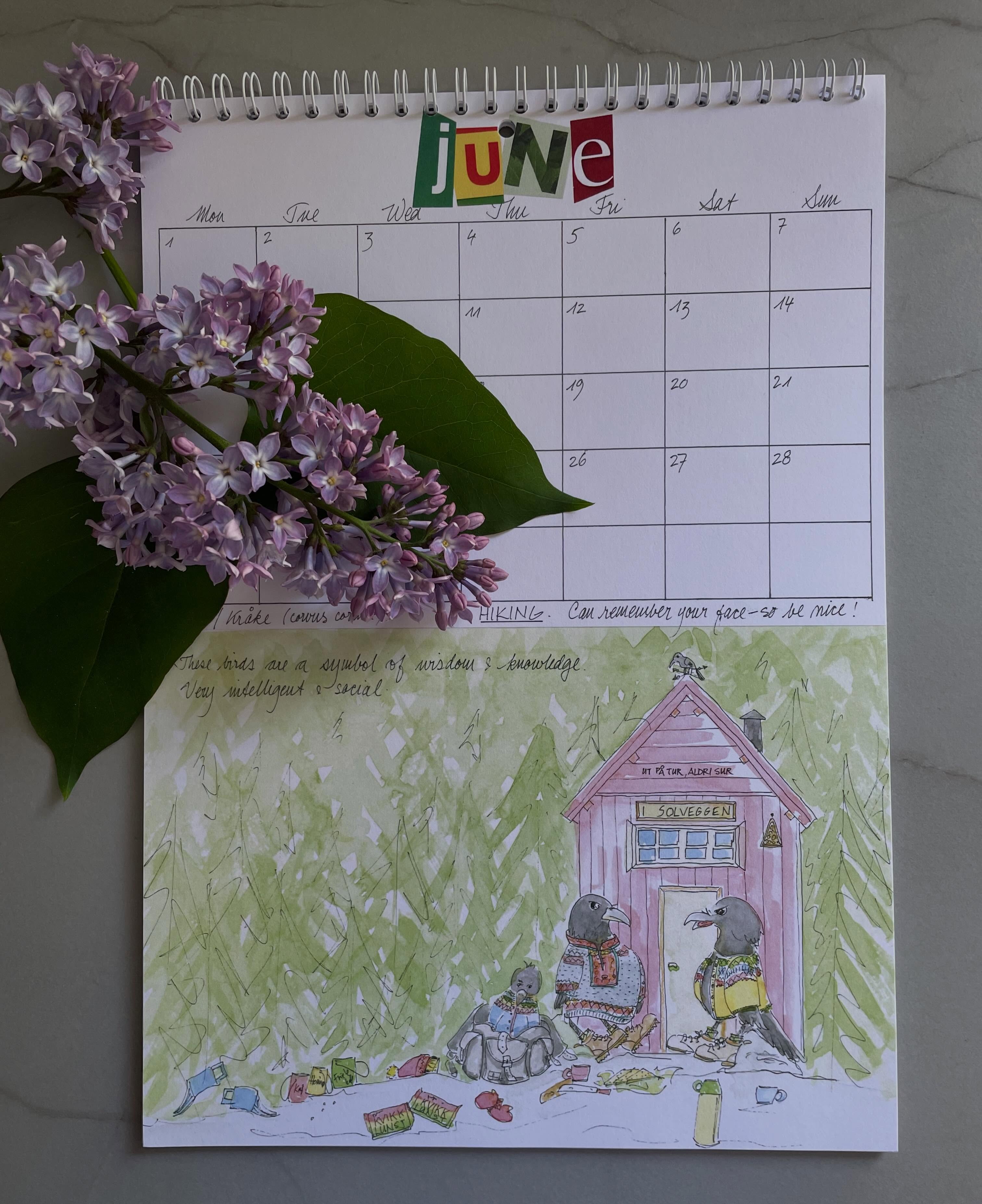 …June at last.
#calendar2026 #karitveite #mixedmedia #limitededition