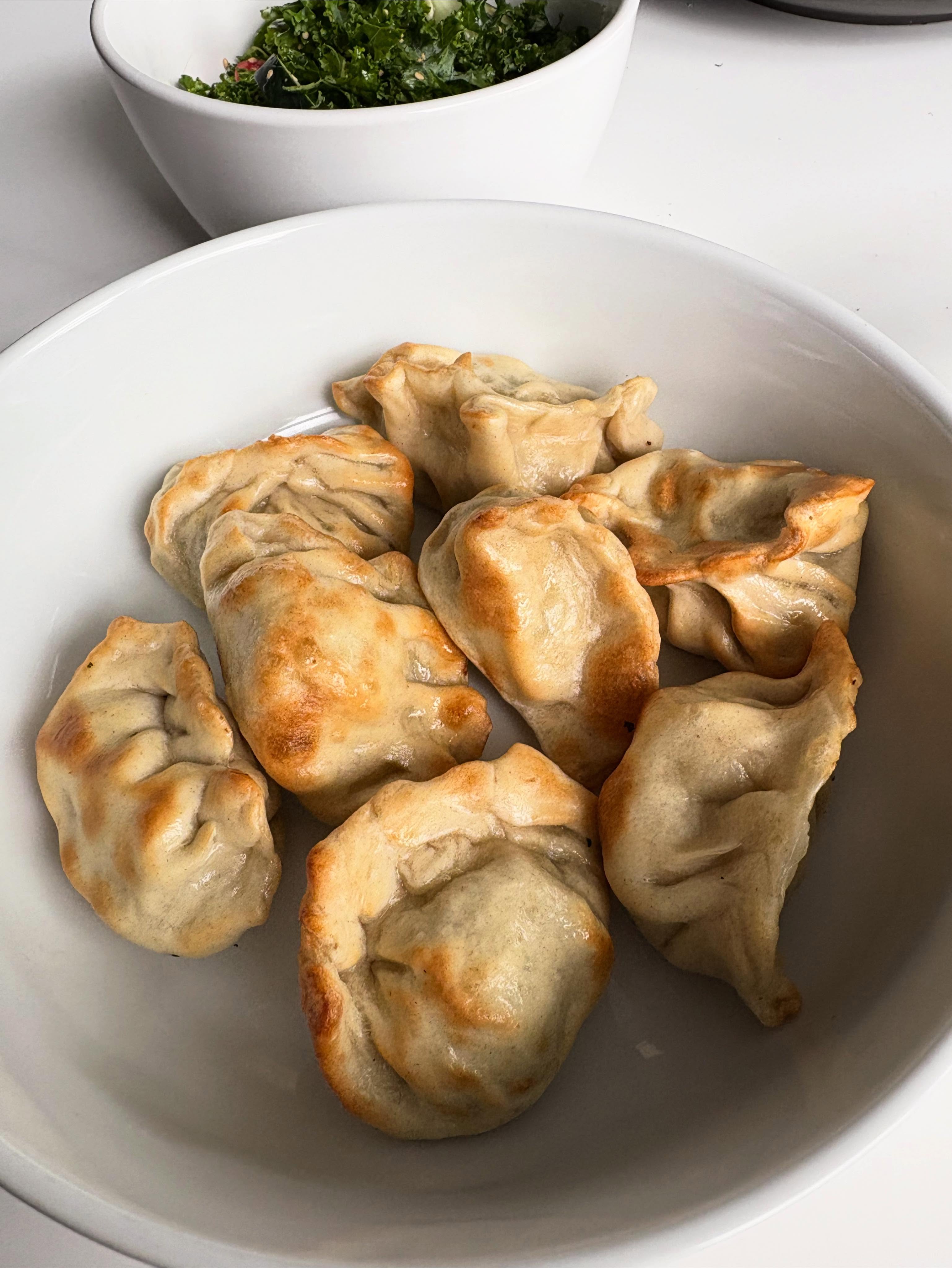 Dear past Anne,
Thank you for putting dumplings in the freezer. Also for acquiring an air fryer.
Yours,
Today Anne
#GoodDecisions #Lunch #Dumplings #AirFryer