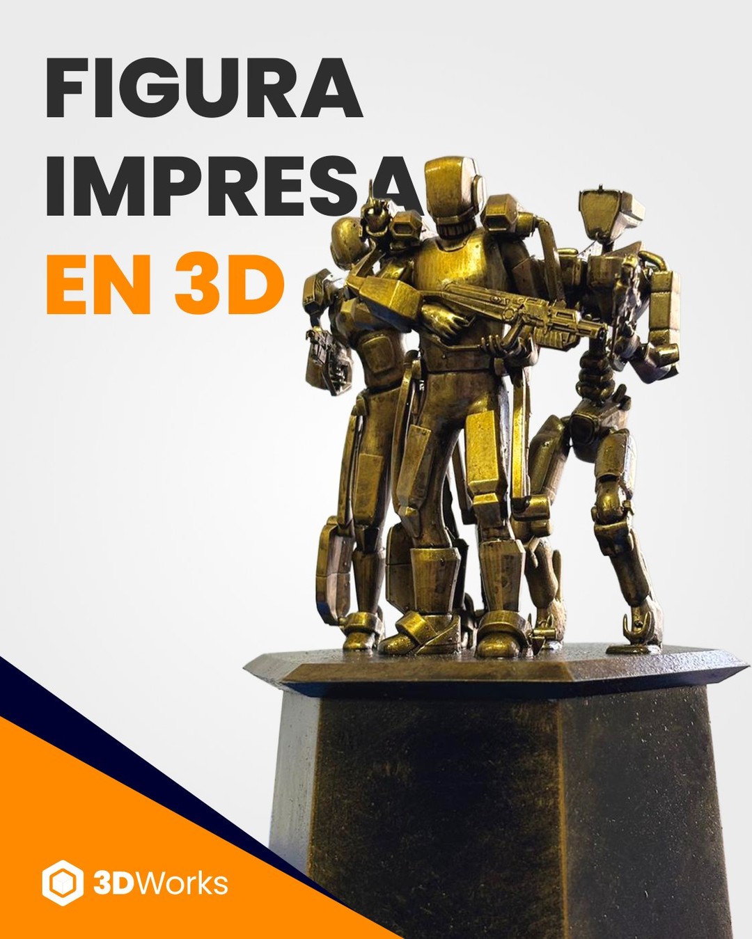 ¿Te has preguntado cómo la impresión 3D transforma ideas en arte? Resina y filamento son claves: la primera ofrece detalles finos, el segundo es versátil y duradero, pero no es sólo eso, ya que lijar y enmasillar son esenciales para un mejor acabado, y el pintado a mano es donde brilla la creatividad. Cada pincelada revela texturas y colores, mejorando el resultado final.
En esta ocasión nuestro cliente envió su archivo 3d, y nosotros el resto, las fotos hablan por sí solas ✨
Si tienes algún proyecto en mente, no dudes en contactarnos en contacto@3dworks.cl 👈