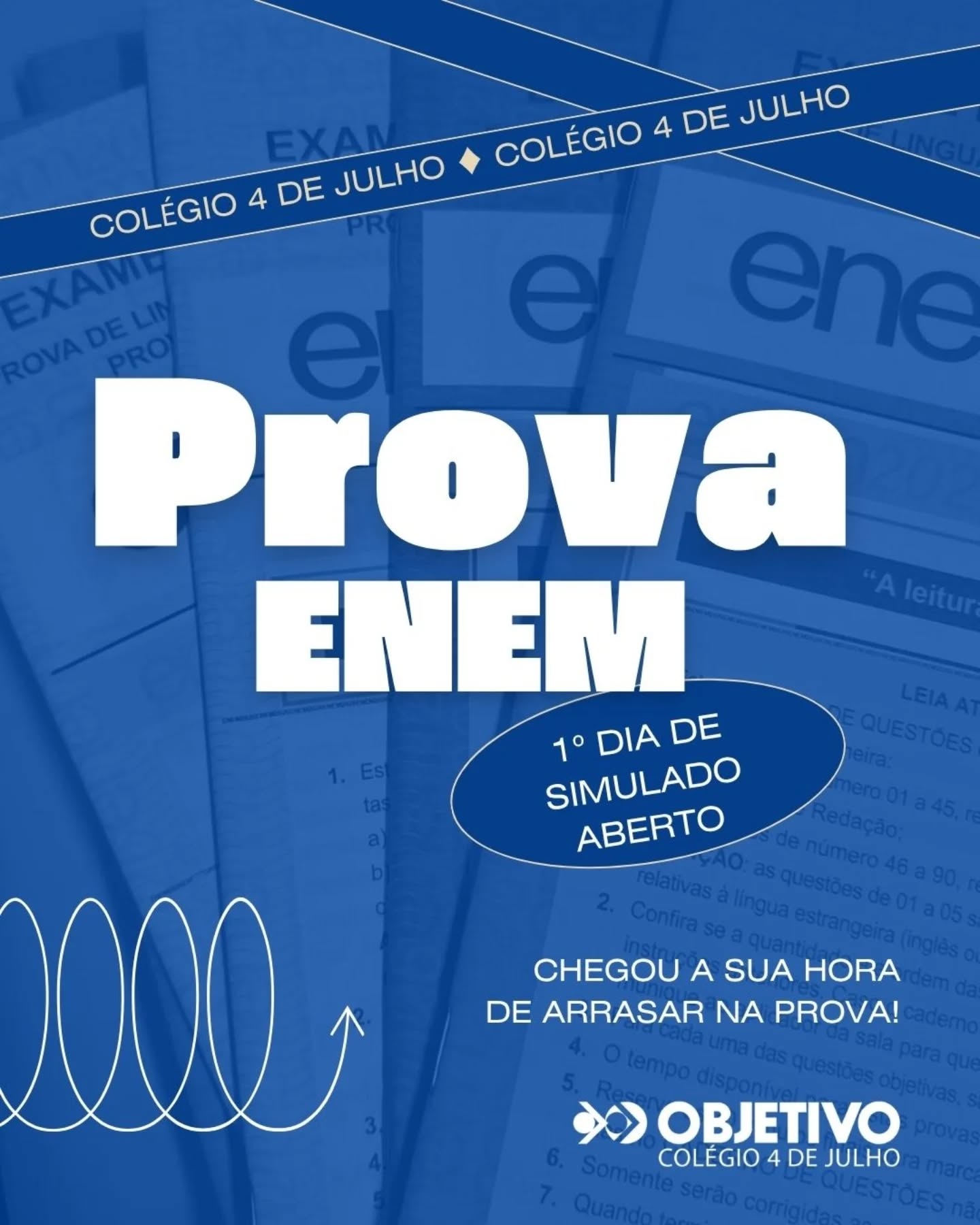 🚀 Nosso 1º Dia de Simulado Aberto ENEM foi um sucesso!
Foi dia de colocar todo o conhecimento em prática, enfrentar desafios e dar mais um passo rumo aos sonhos. 📚✨
Nossos alunos mostraram dedicação, foco e muita determinação durante a realização da prova. No Colégio 4 de Julho, acreditamos que cada experiência como essa fortalece ainda mais a preparação para grandes conquistas. 💙
Parabenizamos todos os participantes pelo empenho e pela coragem de se desafiar!
Cada questão resolvida foi mais um avanço na caminhada rumo ao futuro. 💪📝
#ProvaENEM #SimuladoENEM #Colegio4deJulho #RumoAoENEM