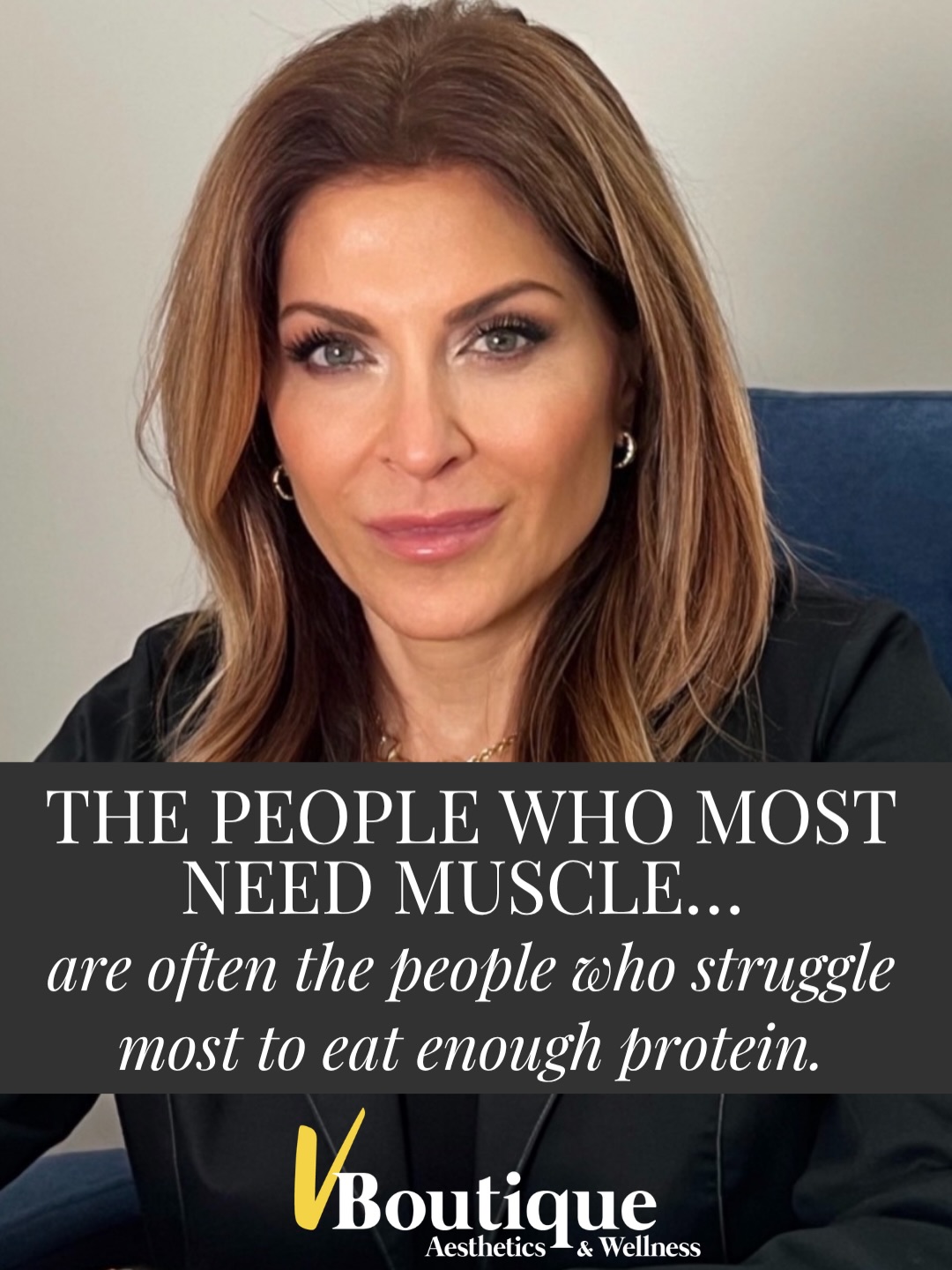 The people who need muscle most… are often the people who struggle the most to eat enough protein. 👀💪
Here’s why this matters (especially after 35, and especially in perimenopause + menopause):
As we age, muscle becomes less responsive to protein — a real phenomenon called anabolic resistance. Translation? Your body needs a stronger signal to maintain strength, metabolism, and resilience. ✨
And the signal isn’t just “more protein.”
The real magic happens when protein + strength training work together. 🏋️♀️🍗
A few reminders that change outcomes:
✅ Protein quality matters (think leucine-rich sources)
✅ Timing matters (spacing protein across meals)
✅ Consistency matters (you don’t need perfect — you need repeatable)
🎯 The goal isn’t to be a bodybuilder.
The goal is: protecting metabolism, strength, balance, bone, and independence — aka aging with confidence. 👏
Want help turning this into a plan that fits your lifestyle?
📲 Book your consultation
📞 561-357-2020
🌿 VBoutique Aesthetics & Wellness | Palm Beach County
#modaesthetica #vboutique #wellness #hormoneoptimization