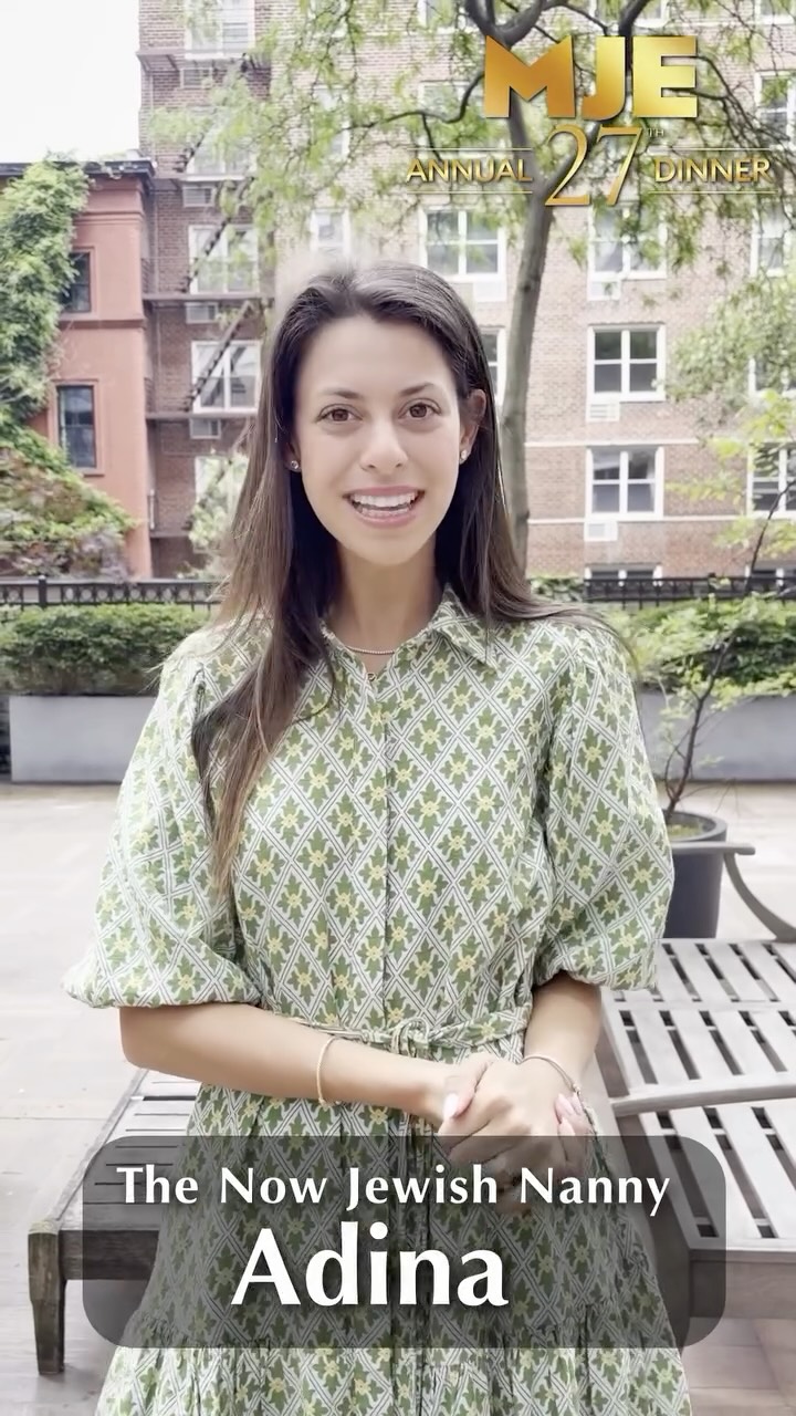 💫 Connecting to your Judaism with ♥️.
MJE is grateful to have Adina - @nowjewishnanny - as our special guest for the Annual Dinner. Adina is a national treasure. Thank you for joining us. Come see her at the dinner!
📍May 27th • NYC
🎟️ Tickets are in our bio. RSVP Now!