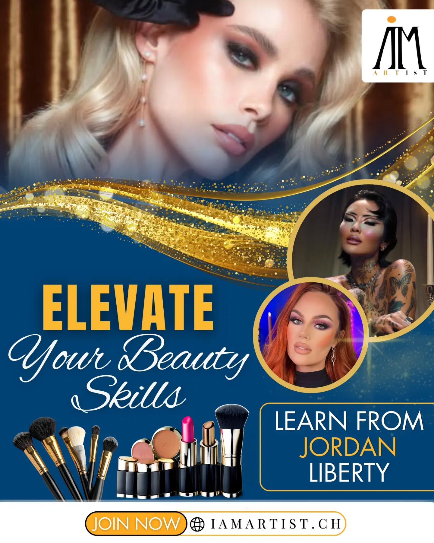 Elevate Your Beauty Skills ✨
Learn from Jordan Liberty and take your artistry to the next level.
#JordanLiberty #IAMArtist #BeautyEducation #Masterclass #fypシ゚シ゚