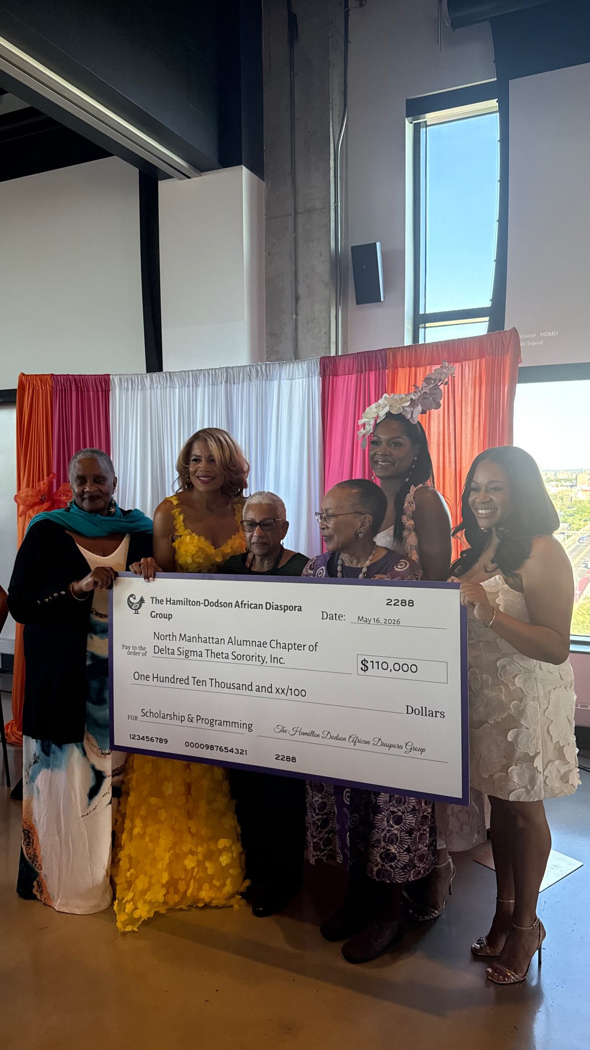 We’re STILL not over the unforgettable night that was #SpringBLOOM
A heartfelt thank you to the Hamilton-Dodson Africana Group for blessing our chapter with a transformative $110,000 contribution toward our scholarship programs — and then adding an additional $6,000 on top of that.
This is so much bigger than one moment. It’s a seed planted in the lives of our scholarship recipients, empowering them to continue growing, thriving, and blooming for years to come.
#NMACDST #DST1913 #NMACScholarship