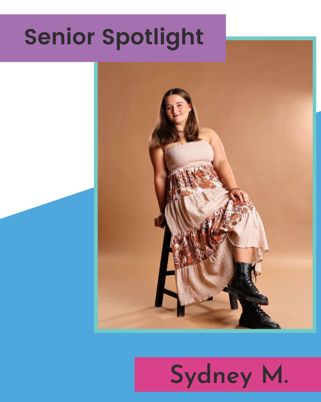 This year, we have an incredible group of seniors ๐ graduating, and we want to celebrate each and every one of them. Join us in congratulating them on this huge accomplishment and wishing them well in whatever is next! ๐ฅฐ
๐Last, but not least, is Sydney Miller, who is also one of our student teachers! We asked her a few questions about her time at St. Augustine Dance Academy...
๐ What has dance meant in your life?
Dance has genuinely built me as a person and helped shape who I am today. I have been dancing since I was 2 and could not picture my life without it. Dance has taught me to keep going even on the really, really hard days. It has lifted my spirits in the lowest points of my life and brought me my closest friends in the whole world. Dance has given me lifelong mentors and skills I can take with me into adulthood. I love dance so so much that this has been the hardest goodbye of my life!
๐ What are your plans for the future?
I plan on attending UCF for theatre design and technology in the fall and most likely minoring in early childhood education. I hope to continue choreographing after high school and to work generally in the entertainment industry!
๐ What advice do you have for younger dancers?
I would tell younger dancers that itโs ok to have moments where you doubt in yourself or think you arenโt getting better. However, what separates a good dancer from a great dancer is those who take that feeling and turn it into motivation to keep working and BELIEVE IN YOURSELF. Also, always be proud of yourself at the end of the day, even for the littlest victories!
