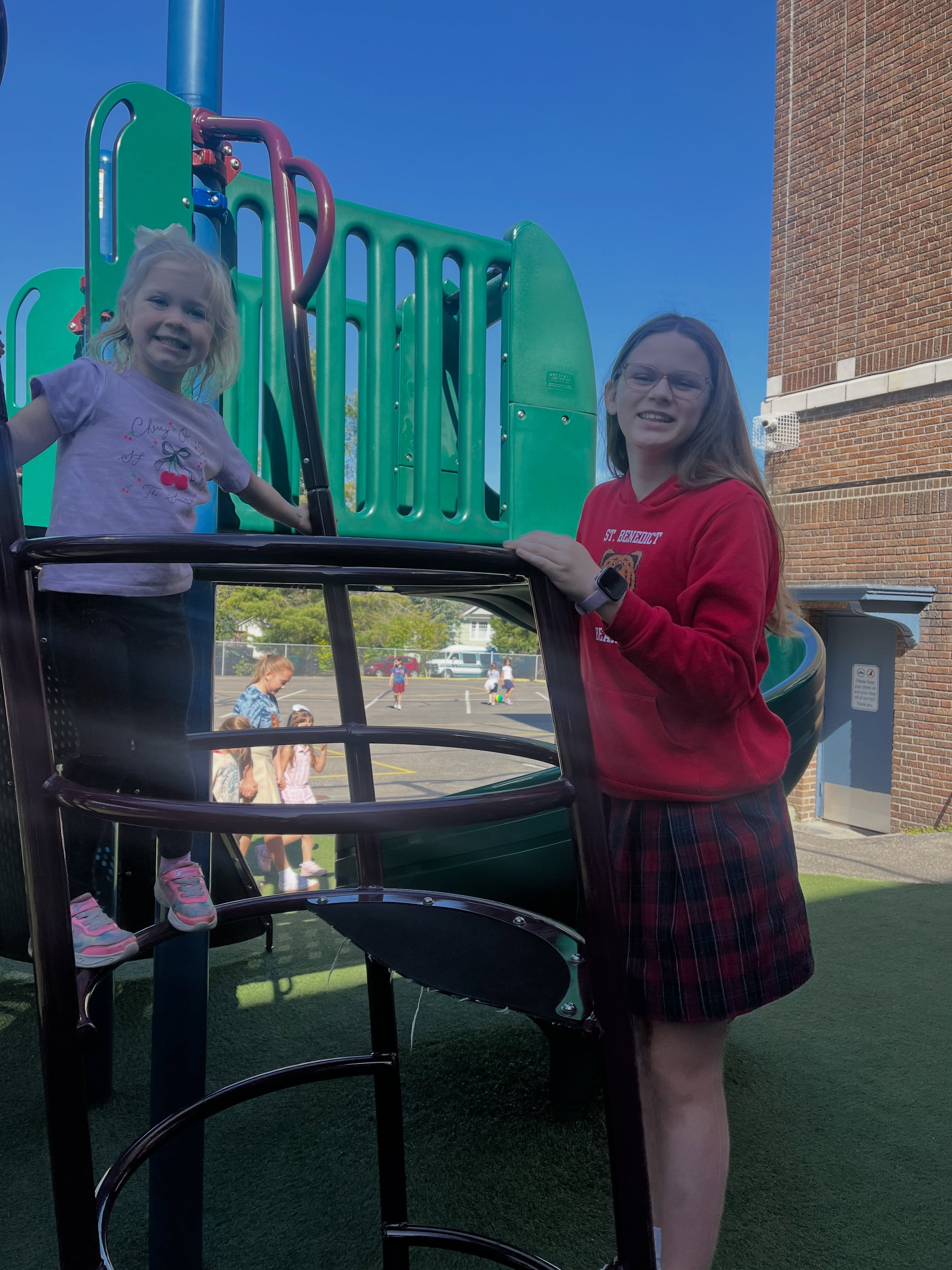 Our Preschool and Pre-K students had their final get-together of the year with their 5th-grade buddies. We love watching these special bonds grow!