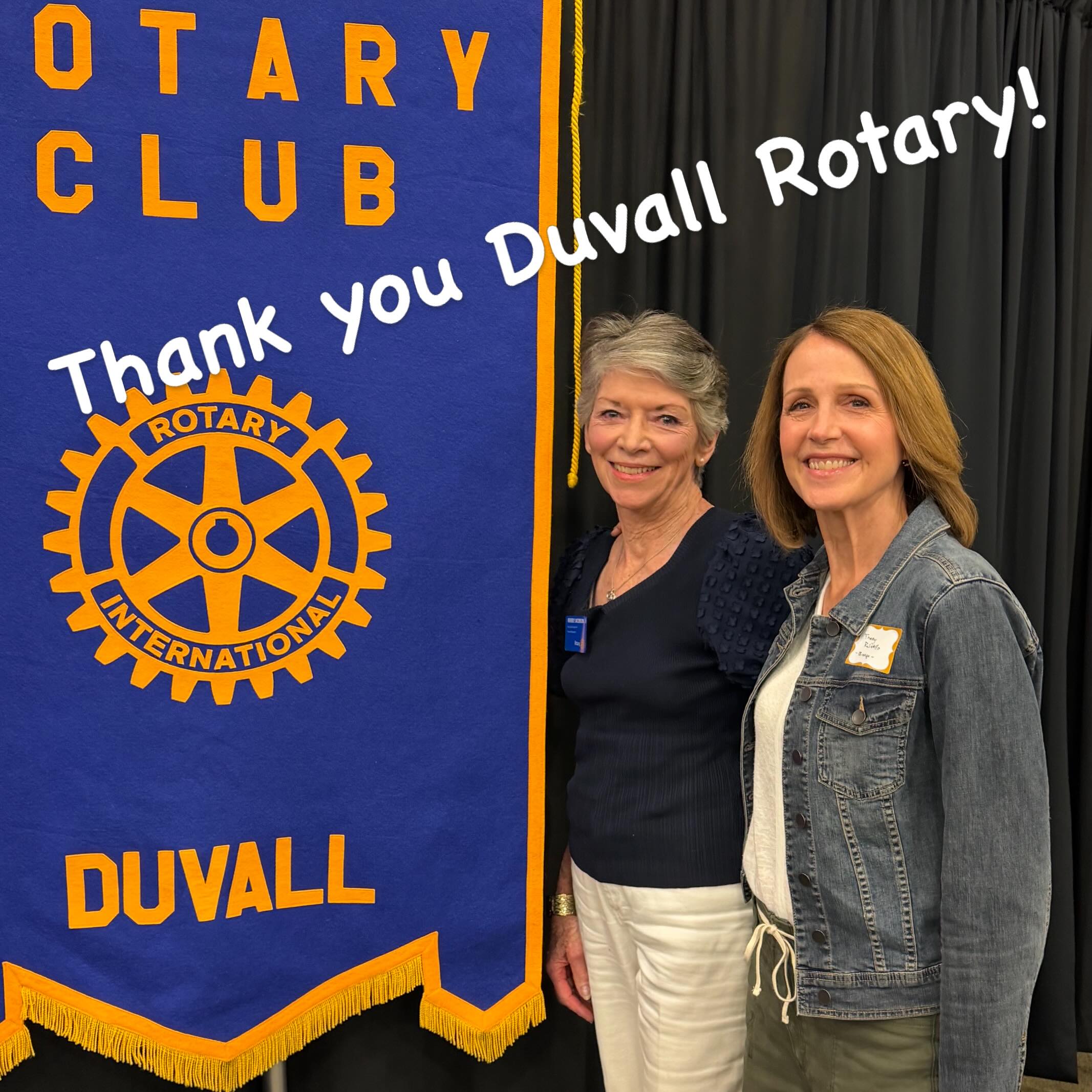 We are so grateful to @rotaryclubofduvall for selecting Bridge Receiving Center as one of their 2026 Grant Award recipients!
The funds given will be used to help children in the throes of crisis get the trauma care, support and wrap-around services they need as they enter foster care…or find themselves in the midst of a disrupted placement.
We are SO grateful to our friends at Duvall Rotary for caring so well for the kids in our community💝