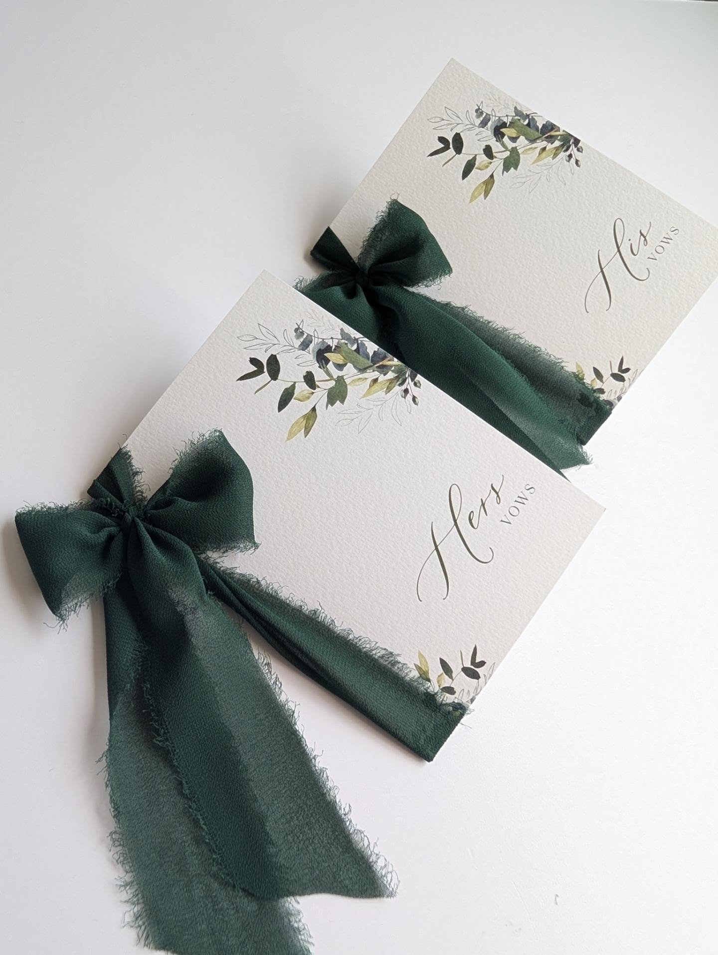 His and Hers Vow Books 💌✨
What a magical keepsake to have from your day 🌿
If you'd love unforgettable Wedding Stationery & Signage, please send me an email or enquire on our website - LET'S MAKE SOME MAGIC 💫
Taking bookings for 2026, 2027 & 2028 💛
www.holliebrucedesigns.com
#vowbook #weddingstationeryinspo #rusticweddingstationery #2026wedding #2026bride