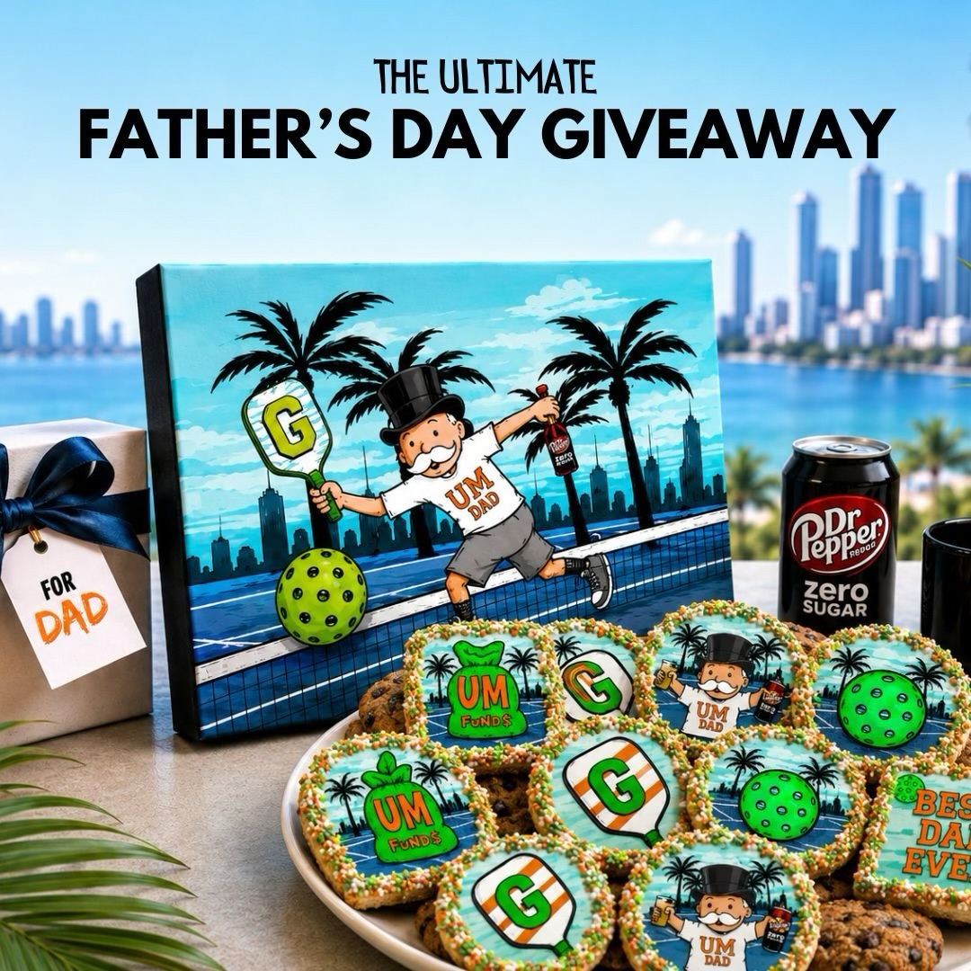 Father’s Day… but make it personal. 🎾🍪🌴
@anytime.treats + @suzokiart teamed up to create the ultimate Father’s Day Giveaway
featuring
a Personalized Pop Art Canvas + Coordinating Custom Cookies
inspired by what he loves (in addition to YOU of course).
Sports. Favorite places. Quotes. Music. Cars. Pickleball. Tennis. Football. Favorite drinks. Quotes. College memories. You name it.
TO ENTER:
✨ Follow both accounts
✨ Like this post
✨ Tag someone who needs this for Father’s Day
✨ BONUS: The more people you tag = more bonus entries
✨ BONUS: Share to your story & tag both accounts for bonus entries
Winner announced Sunday.
Order deadline for Father’s Day delivery: June 3.
#FathersDayGift #PersonalizedGift #fathersdaygiveaway