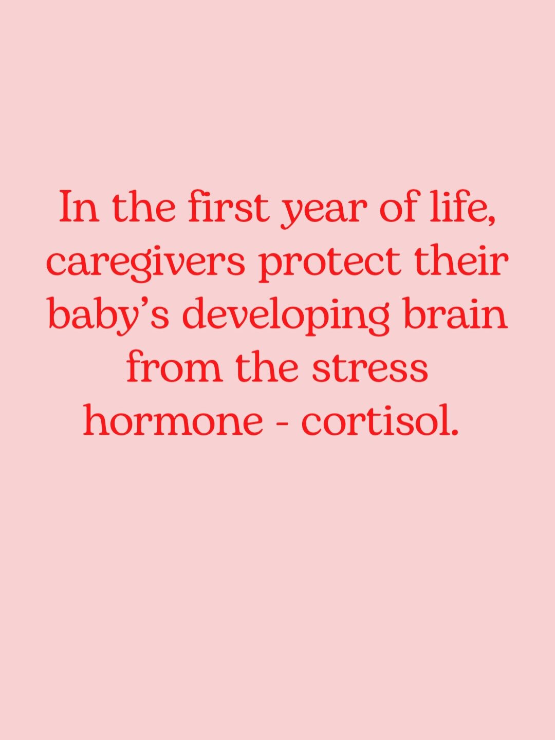 It’s science time. If people really understood how stress regulation develops we would have three years Paid Parental Leave. We would have thousands of signatures already. Join the campaign!