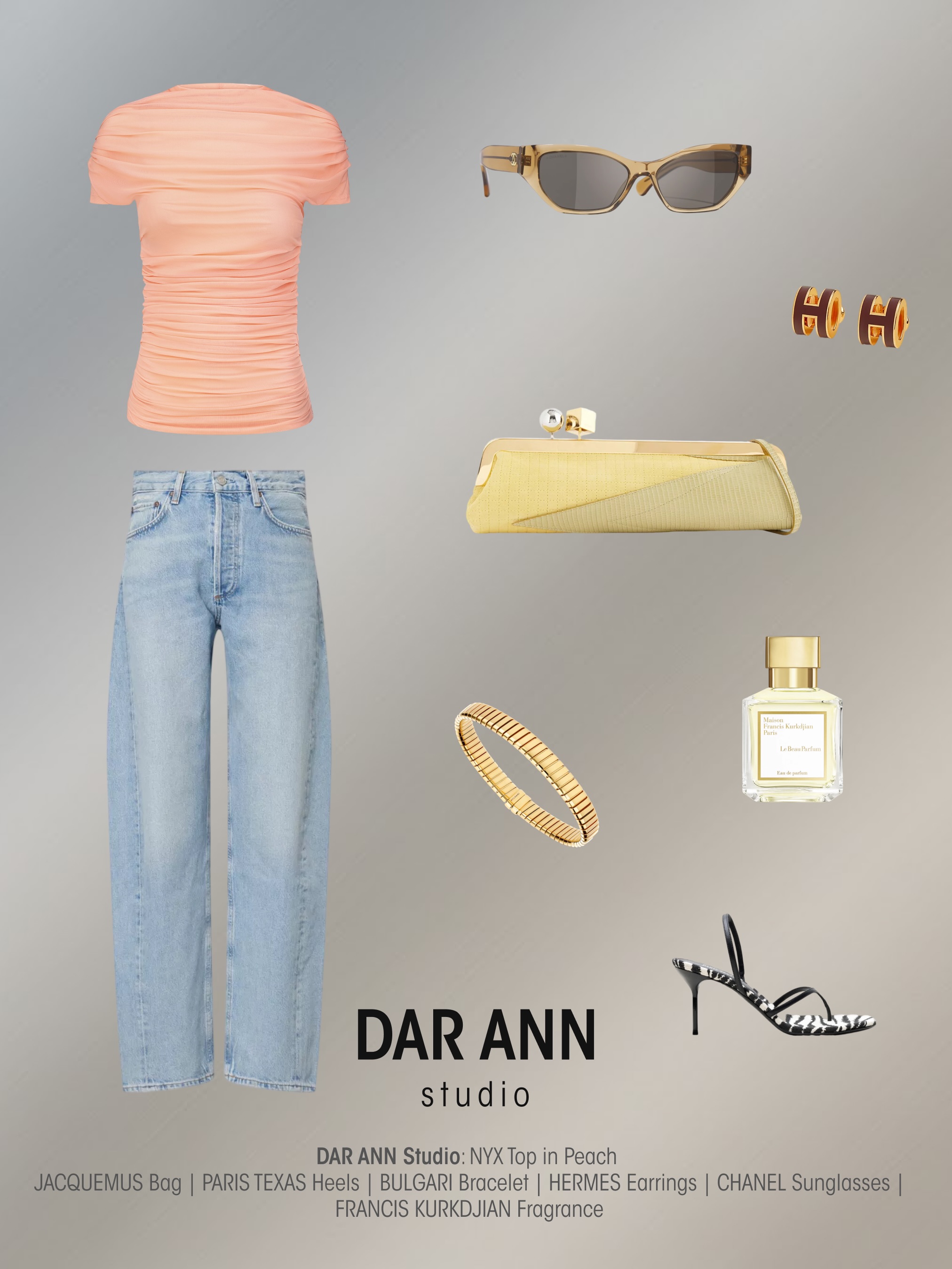 From casual Fridays to sunset cocktails. 🌅 The Peach NYX Top is the ultimate summer mood.
.
Shop at www.darann.com