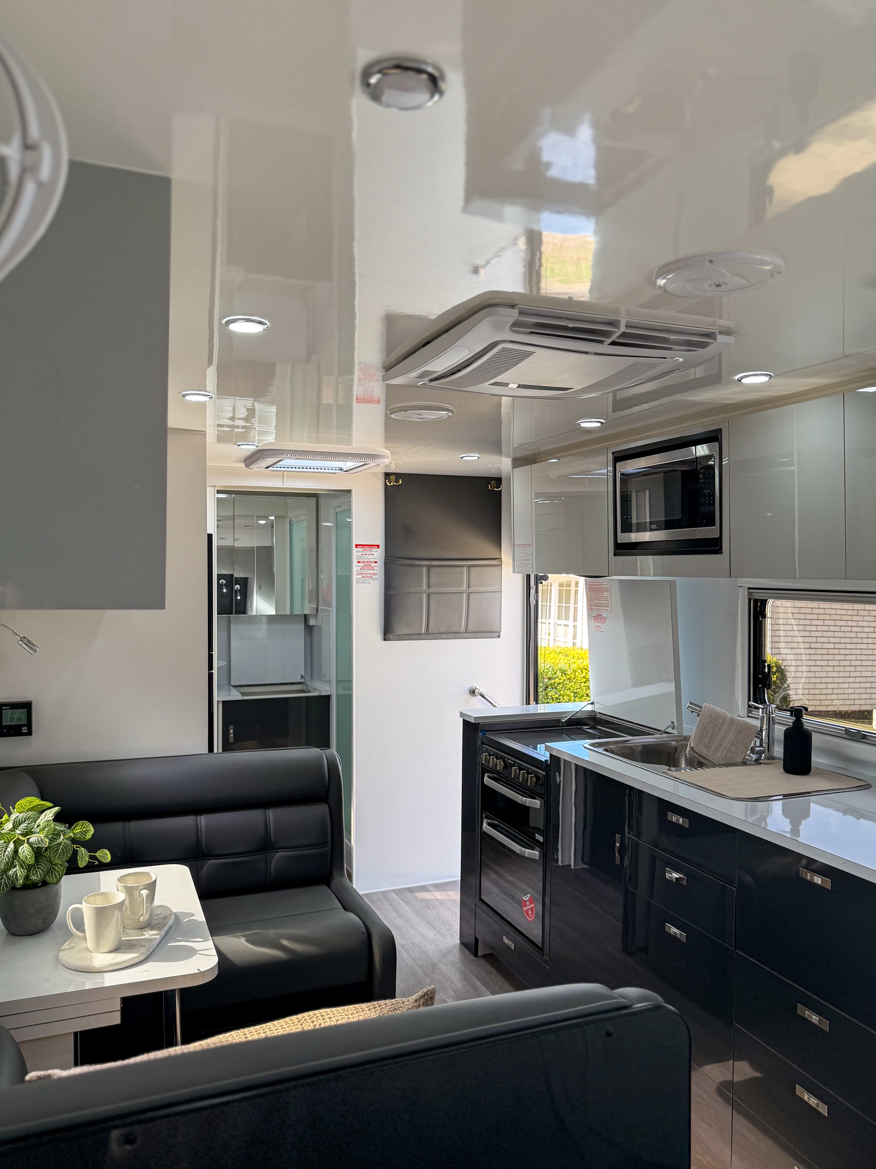 Clean, modern and designed to make life on the road feel easy ✨
Swipe through for a closer look inside. Or come see it for yourself at @johnson_caravans