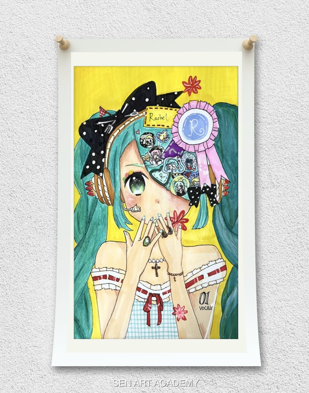 Hatsune Miku, but Make It Your Own 🎤💙
For many anime fans, Hatsune Miku is more than a character—she’s an icon. This student brought her favorite virtual singer to life through careful observation, detailed linework, and vibrant color choices.
From facial proportions and character structure to costume details and color harmony, this artwork helped develop both technical skills and creative confidence.
At SenArt, we encourage students to start with what they love and build strong artistic foundations along the way. Passion fuels creativity, and creativity fuels growth.
🎨🎨🎨
LEARN ART, SEN ART.
(all the drawings and paintings show on our ins are create by our art tutor or student)
#artnewzeland #art #artstudy #artstudio#artworld #artauckland #artist #artclass #artcourse #artistsoninstagram #artnz #nzart #artteaching #artwork #artstudent#artacademy #artstudio #auckland #artstudent#studentwork #artist #artlover