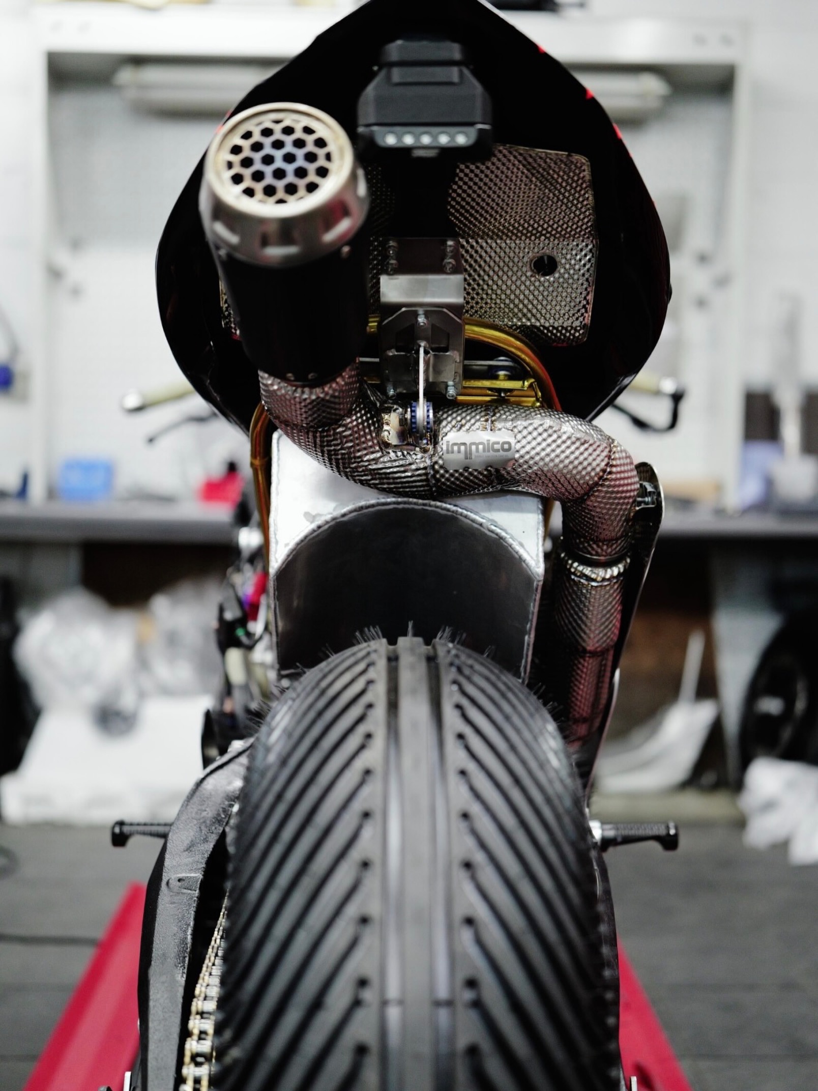 If Carlsberg did photos 😎
Awesome project to be a part of. @stormstacey79 bike fitted with a full titanium insulation solution, complete with a removable under seat heatshield 🧯🧯
When these bikes are pushed to the limit and everything is tightly packaged, heat management becomes critical. By the end of a race, seat temperatures can get seriously high.
Our solution dramatically reduces exhaust surface temperatures, helping prevent melted boots and making sure the rider can still sit down after a session 😅🔥
If you’re looking to push the limits on your build, drop us a message to see how we can help;
📩 info@immico.co.uk
📲 DM us
☎️ 01923 275162