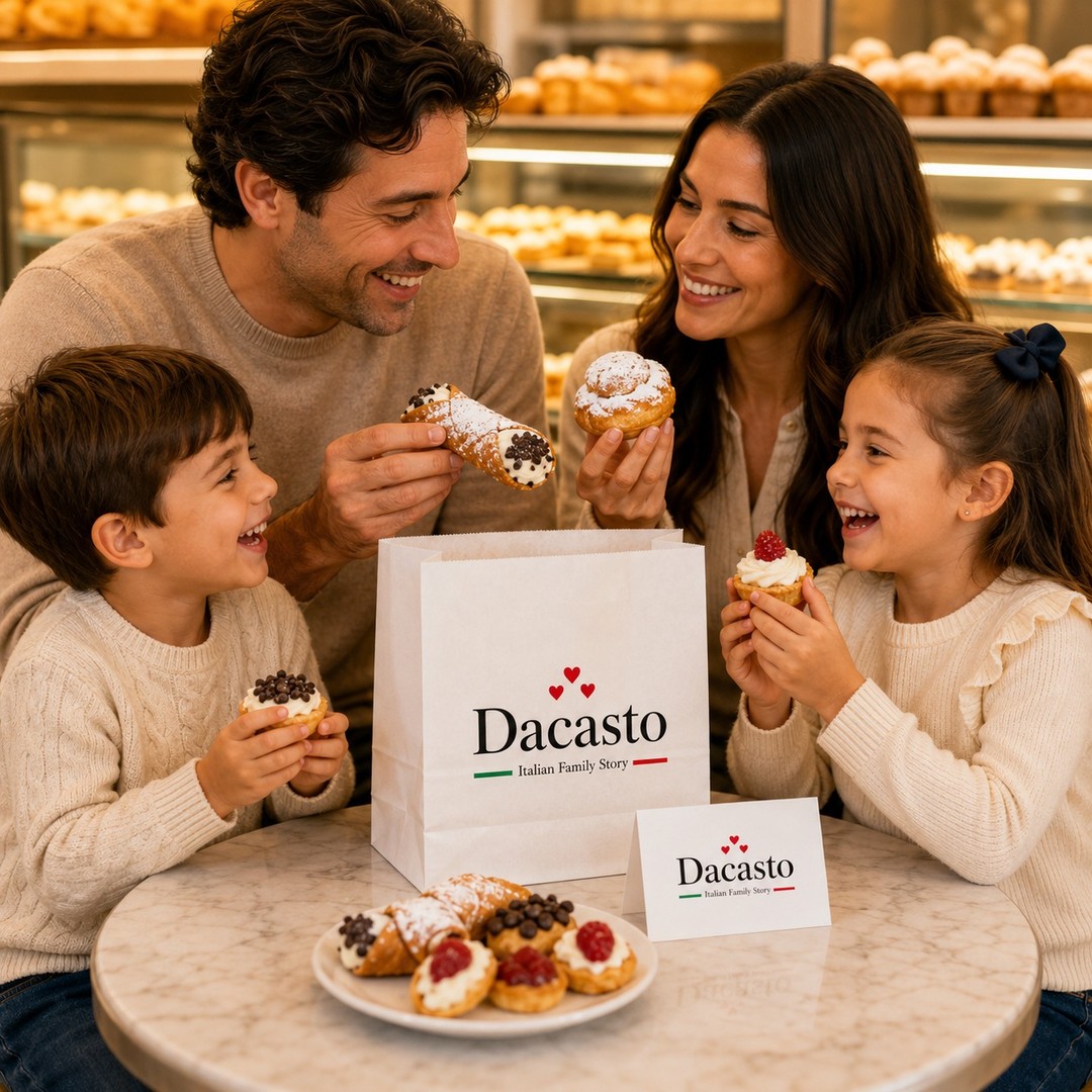 Experience the heart of Italian tradition at Dacasto Gran Pasticceria. Gather loved ones, savour your favourites, and create lasting memories over authentic flavours. 37 King St E, Toronto. Open every day. #Dacasto #ItalianFamilyStory #ItalianBakery #TorontoFamily #TorontoEats #DacastoToronto #KingStreet #FamilyFirst #ItalianFood #TorontoFood
