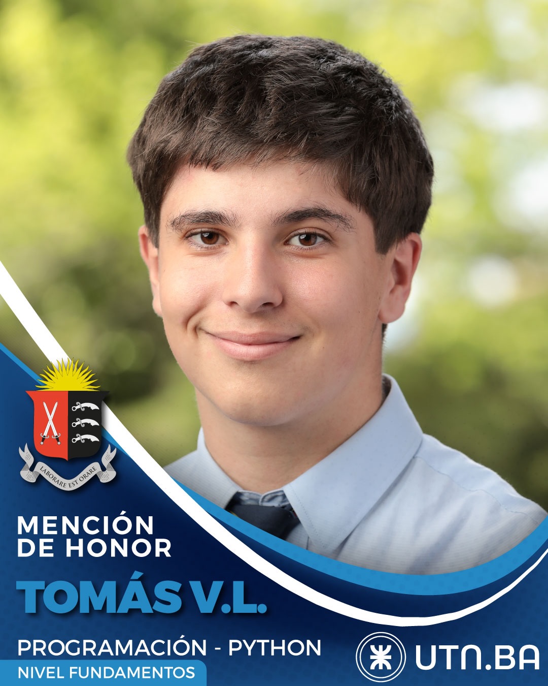 Throughout last year, we continued preparing our students to sit for the certified exams of the National Technological University (UTN).
We congratulate the 28 students who took part in the examinations and, especially, the three students who received honours for achieving perfect scores in Python Fundamentals and Advanced Python, assessments based on a project-based evaluation methodology.
A fantastic achievement!
————————————
A lo largo del año pasado, continuamos preparando a nuestros estudiantes para rendir los exámenes de certificación de la Universidad Tecnológica Nacional (UTN).
Felicitamos a los 28 estudiantes que participaron en las evaluaciones y, especialmente, a los tres estudiantes que recibieron distinciones por haber obtenido puntajes perfectos en Python Fundamentals y Advanced Python, evaluaciones basadas en una metodología de aprendizaje orientada a proyectos.
¡Un logro fantástico!
#StHildas #College #UTN #Award #Python