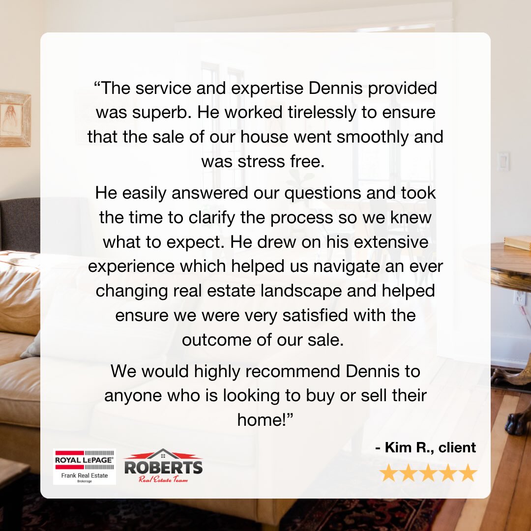 The most meaningful part of real estate isn’t the sale — it’s the people we meet along the way. 🏡✨
Every client, every home, and every journey is different, and we never take for granted the trust it takes to invite us into such an important moment.
At The Roberts Team, we’re committed to making each experience feel supported, seamless, and thoughtfully guided from beginning to end.
It’s a privilege to do this work — and to be part of so many important transitions.
📲 When you’re ready for your next move, we’re here to help you take it with confidence.
#TheRobertsTeam #RoyalLePageFrank #RealEstateWithCare #ClientExperience #HomeJourneys
