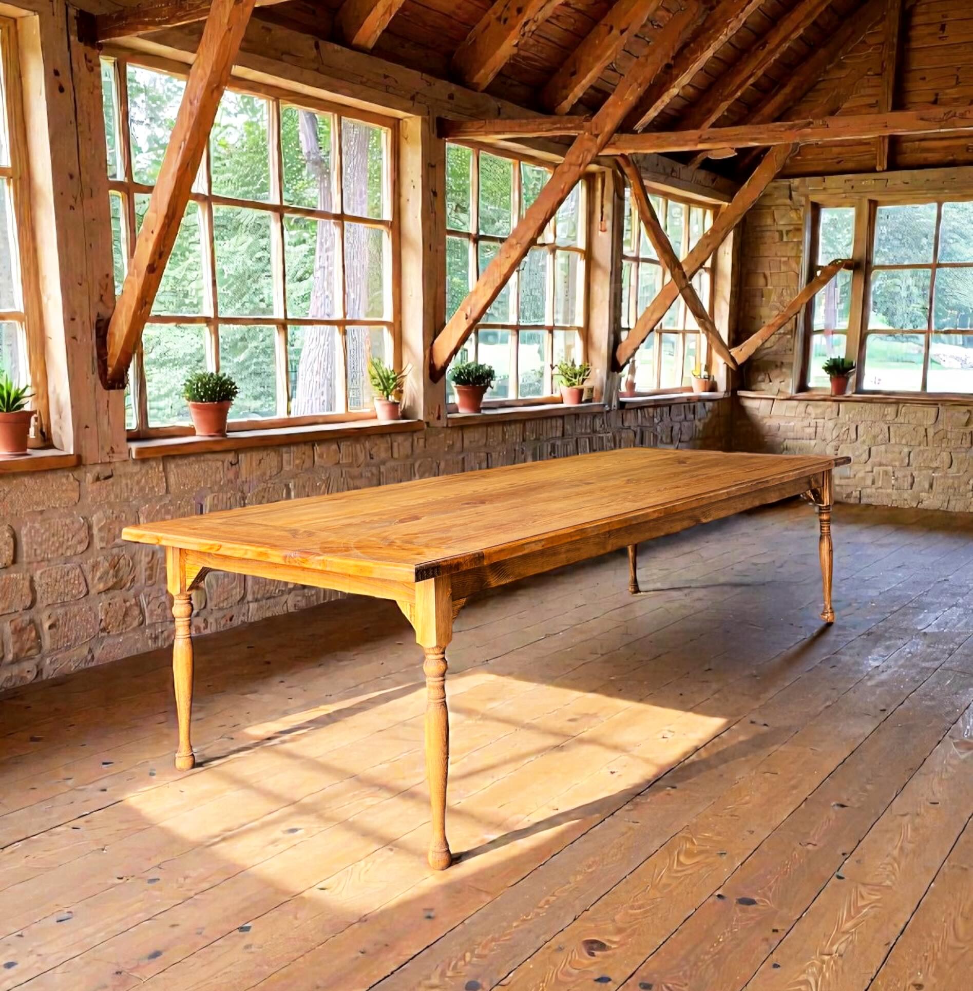 Golden Hour Table - Jointed Top, Rounded Edges with Breadboard Ends - Starting at $1450 😍