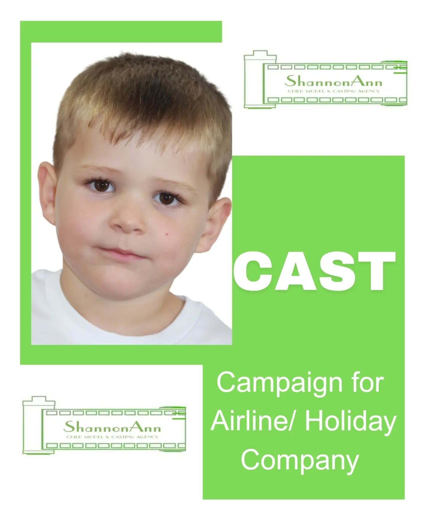 Congratulations to Freddie who has been cast for a campaign for a holiday/ airline company π
His first job with us - following in his brother's footsteps π
#londonmodelagency #shannonannagency #proudagents #castingagency #childmodel