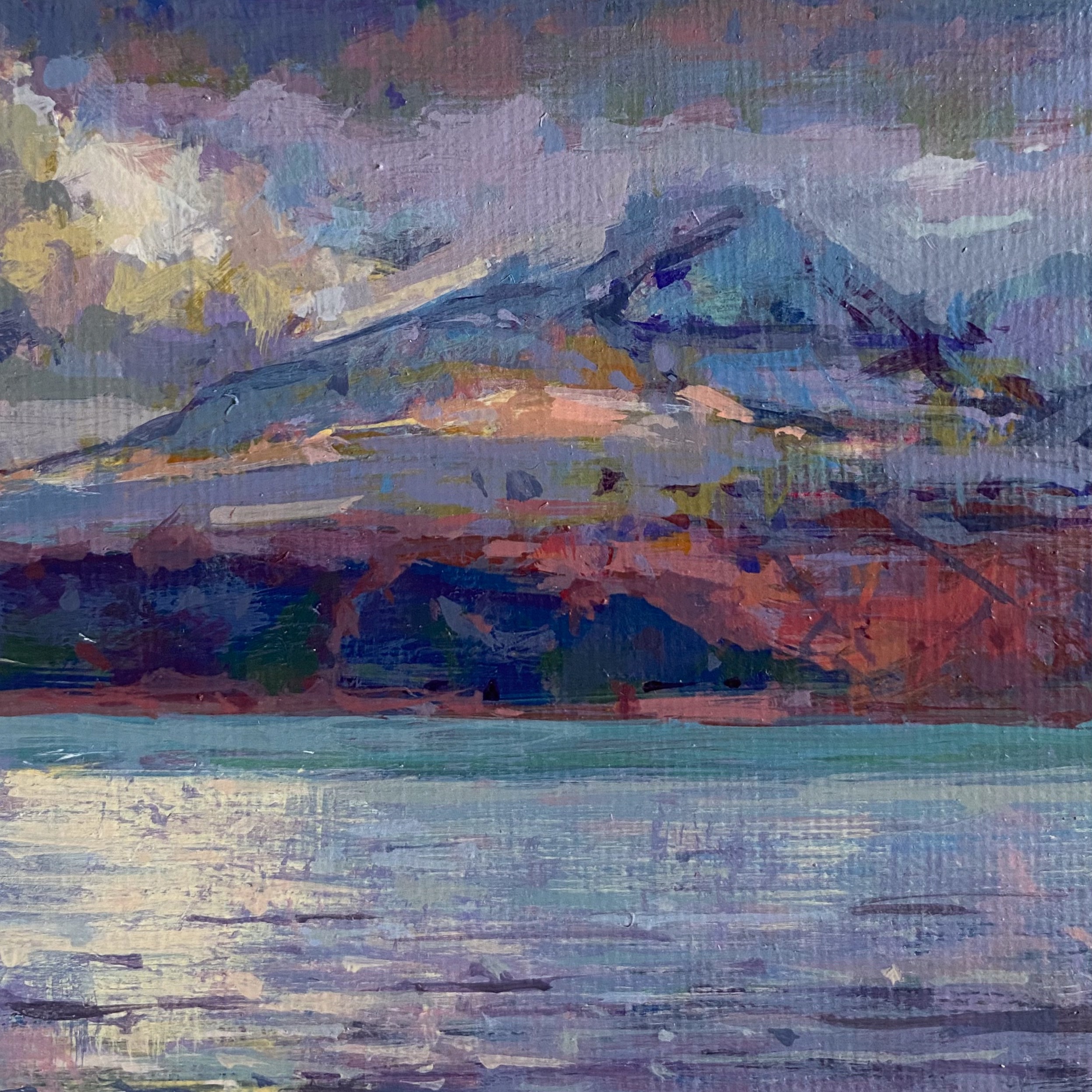 I am excited to be showing this small painting (10 cm x 10 cm) in the exhibition ‘10x10’ @saulhayfineart A big thank you to both @davidcemmick for putting my name forward and to @saulhayfineart for creating this exhibition:
‘10 x 10’ at Saul Hay Gallery, Castlefield, Manchester
Saturday 13th June to Sunday 28th June 2026
Tuesday to Saturday 10 to 5.30, Sundays 10 to 5.00pm
After almost 10 years at its historic Castlefield home, Saul Hay Gallery is preparing for a bold new chapter. The gallery will depart its current premises following this landmark final exhibition, transitioning into a dynamic, mobile, and online art venture.
To mark this milestone, the gallery will host the ‘10x10’ exhibition featuring 100 artists. 50 artists from Saul Hay’s past and present have been challenged to create a piece measuring just 10x10 cm. In turn each artist has invited a new artist, one who has never shown at Saul Hay before, to join the show.
“Our final exhibition in this beautiful physical space is both a retrospective of established relationships and a celebration of new creative connections.”