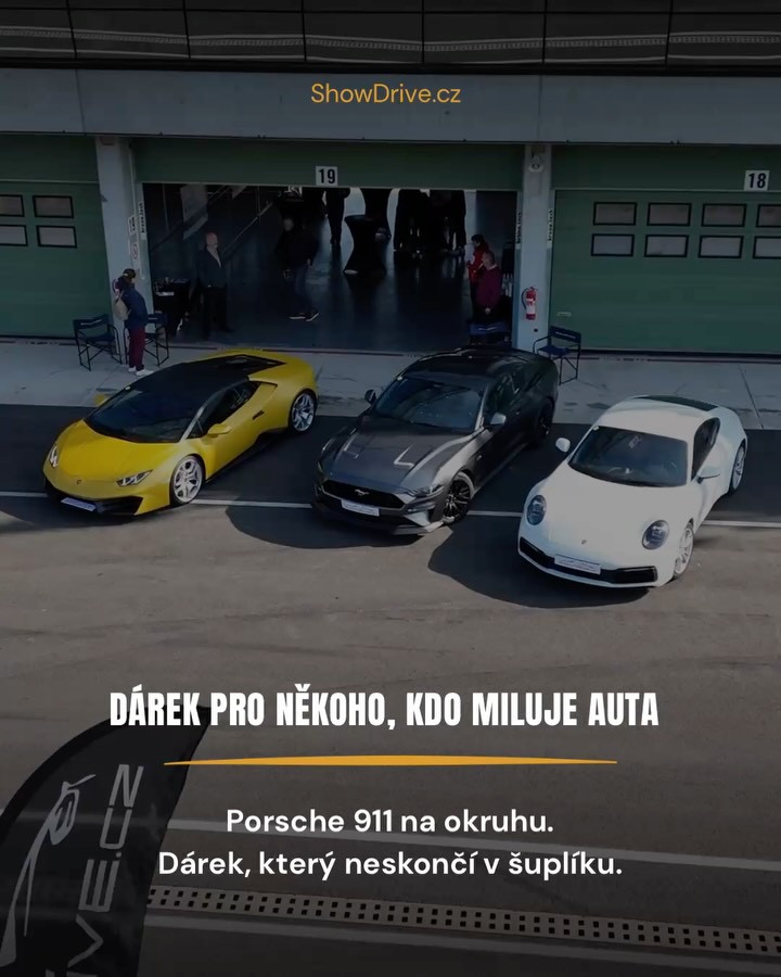 Daruj Porsche 911 na okruhu 🏁
Nejen pro fanouška aut je tohle dárek, který nepotřebuje dlouhé vysvětlování.
Sedne si za volant, vedle něj bude instruktor a před ním trať v Brně, Mostě nebo Vysokém Mýtě.
Bez kauce, s poukazem v PDF a jednoduchou rezervací online.
Porsche 911 na ShowDrive.cz 🚗
#ShowDrive #ShowDriveCZ #Porsche911 #PorscheZazitek #JizdaNaOkruhu