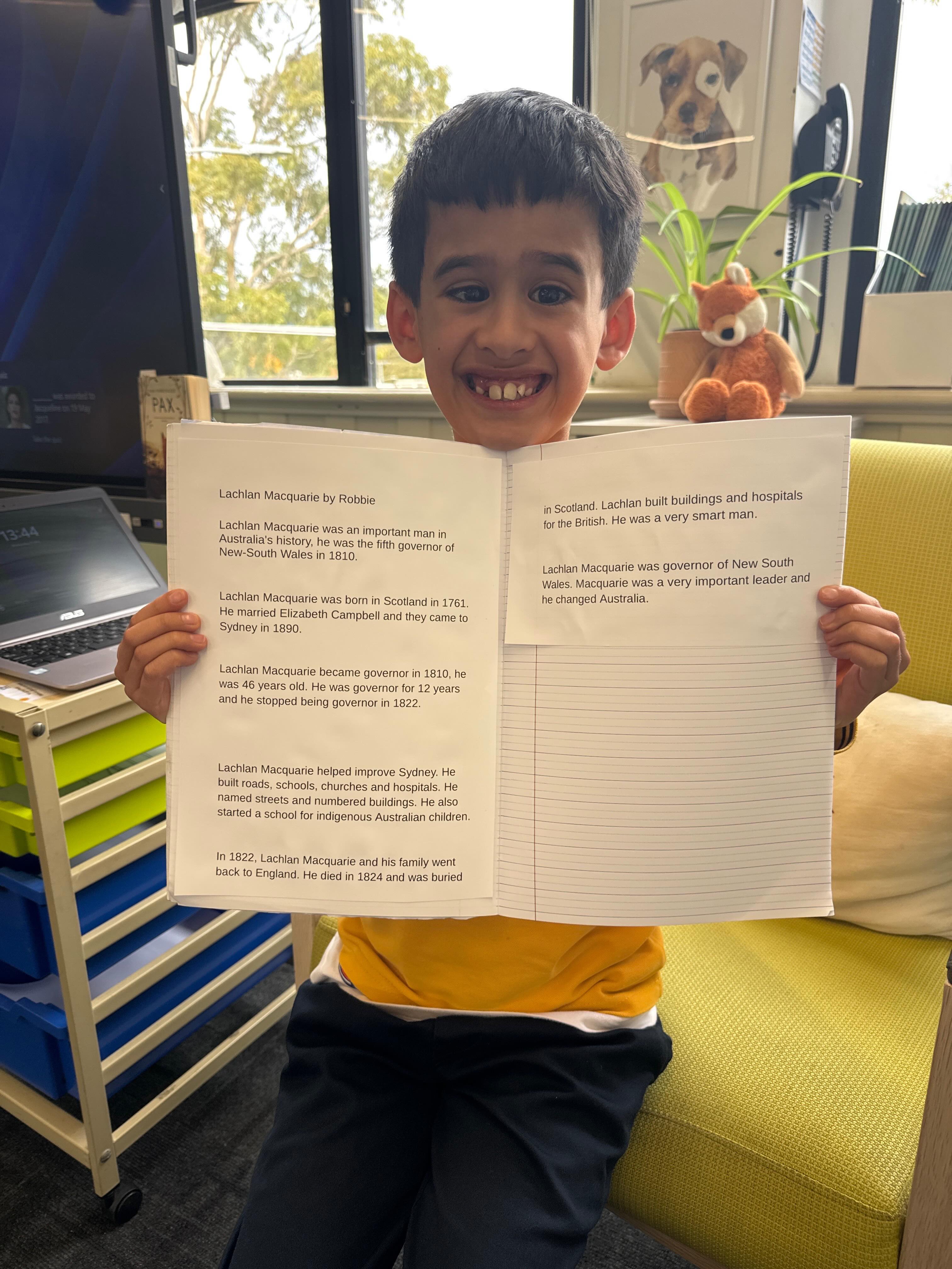 For Inquiry, students in 3/4 have been learning how to write an information text by researching a topic, organising facts into clear sections, and using appropriate text features. They have also been developing their editing and publishing skills by revising their work for spelling, punctuation, and clarity before presenting their final published piece. Well done 3/4SA📝