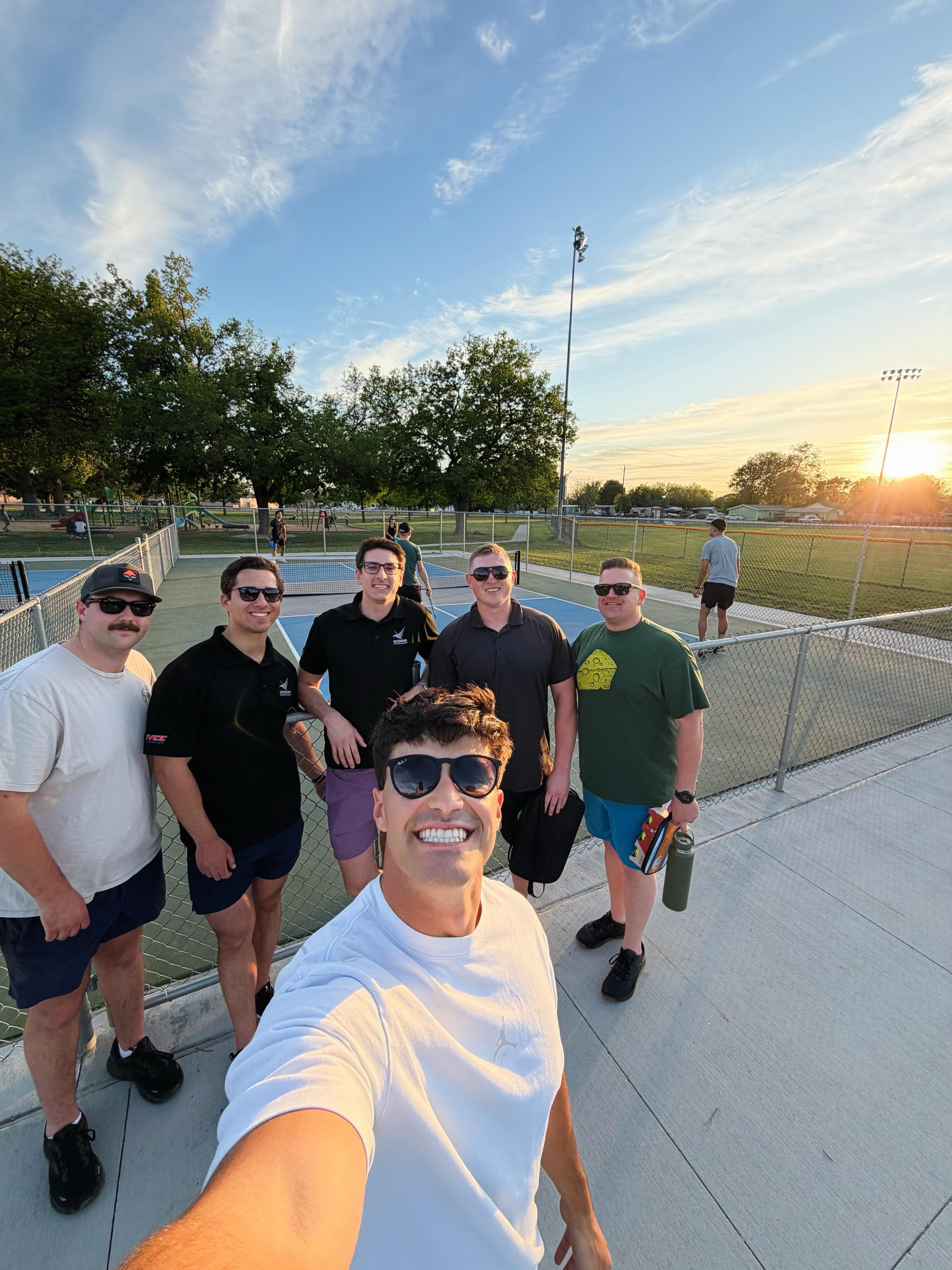 We may have been defeated by CFI Michael and his pregnant wife… but the fun was had nevertheless. 😅🏓
Fixed Wing Pickleball Tournament = success.