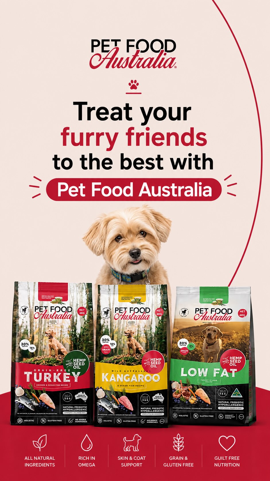 Treat your furry friends to the best with Pet Food Australia — 100% natural, grain-free, and Aussie-made. Order now at noon.com and see the difference!
#petfood #dog #pet