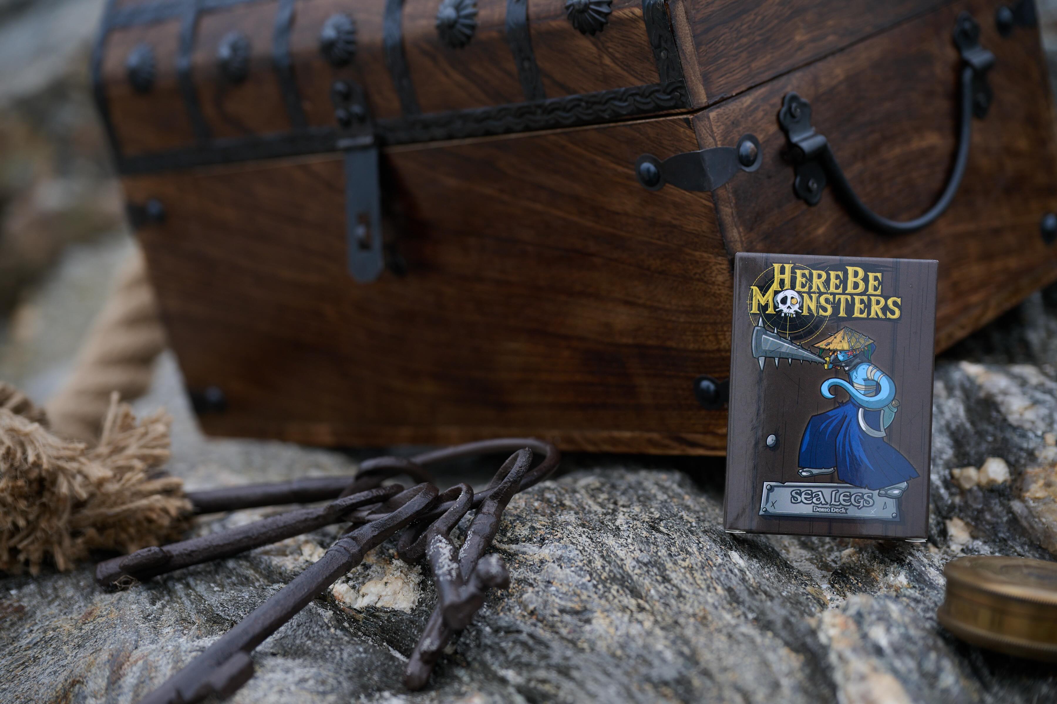 Ready for our demo decks?!?! They’re almost here!!! Stay tuned and early June we’ll explain how you can get your hands on them for only the cost of shipping!!!! The tide is coming!! Are you ready for adventure!!!! #pirate #indiegame #hbm #herebemonsters