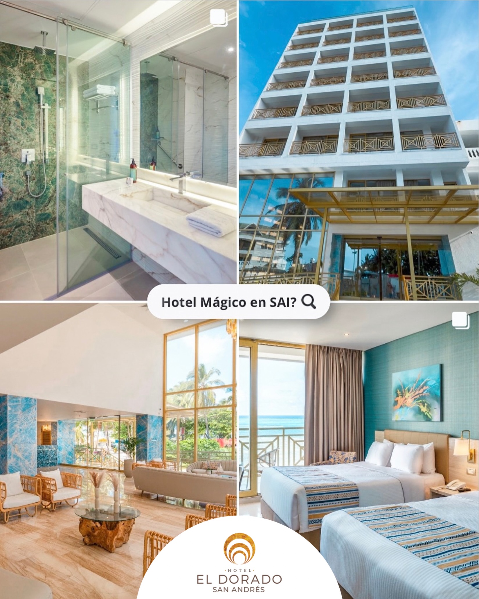 ¡Parece un sueño, pero es una realidad! 🌴✨
Así luce nuestro encantador @hoteleldoradosai… ¡simplemente espectacular! 🤩✈️🗺️
📍 Hotel El Dorado – San Andrés Islas
Reserva hoy y prepárate para vivir algo inolvidable.
📲 +(57) 317 4011354
#HotelElDorado #SanAndrés #ParaísoTropical #NuevaTorre #ExperienciaÚnica