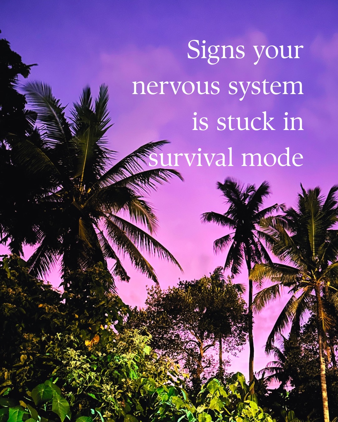 If this sounds like you, you’re not alone.
Most people have been living in some form of survival mode for much of their lives - myself included.
Awareness is the first step.
Then comes slowly learning how tomlisten to your body instead of constantly overriding it. Learning your patterns. Recognizing the signs your nervous system has been trying to communicate all along.
You are not lazy and you are not broken.
Many of these responses were adaptations that helped you survive at one point in time. The nervous system can become conditioned to survival states because, at some point, those patterns felt ssfer than slowing down, resting, feeling, or letting go.
And while healing isn’t linear, there are gentle practices that can help you reconnect with yourself and create more safety in the body.
Breathwork. Sound healing. Yoga nidra. Mindfulness practices. Movement. Stillness. Rest.
Small moments of regulation can slowly begin to change the way we experience ourselves, our relationships, and the world around us. 🤍
#breathwork #nervoussystemregulation #mindfulness #healing #traumahealing