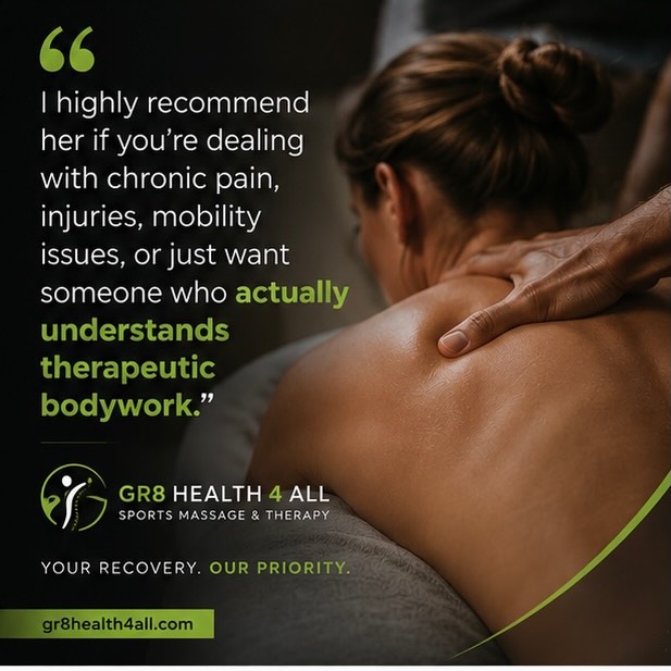 Chronic pain and deep-seated injuries don’t happen overnight — and true recovery takes more than temporary relief.
Targeted bodywork can help release tension patterns, improve mobility, increase circulation, and support the body’s natural healing process so you can move and live with less pain. ✨
#MassageTherapy #ChronicPainRelief #SportsMassage #Bodywork #Recovery @gr8jolo
