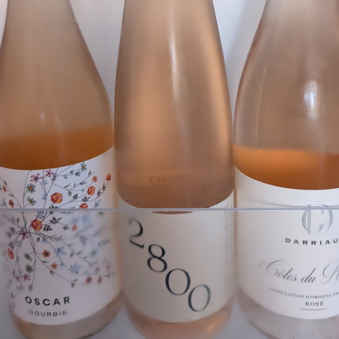 Anyone else's fridge contents mainly rosé at the moment? Hoping the weatherman keeps the sun shining this weekend so we can keep the party going!
These 3 fresh as a daisy 2025 vintages are tasting so good in this weather.
#heatwave #alltherosé #keepingcool #rosé #alwaystimeforwine