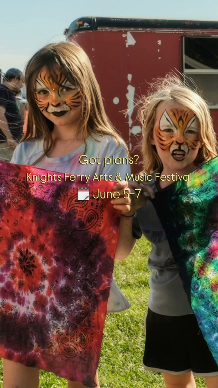 Got plans? 🏕️✨ The 4th Annual Knights Ferry Art & Music Festival (KFAM Mini) is back under the summer skies, transforming the entire historic river town into a massive creative celebration! 🎨🎸
Here is everything you need to know:
📅 DATES: June 5–7, 2026
📍 LOCATION: Historic Knights Ferry, CA
🎟️ COST: $20-$75 | Hit the link in our bio to grab your tickets today!
Quick Tips & What's New This Year:
🎵 The Vibe: 3 days, 5 stages, riverside downtime, and community jam sessions
⛺ Camping Update: Camping is not included; nearby spots are available at River’s Edge Campground
🎨 Interactive Art: Enjoy interactive art, including the community mural, rock painting, weaving, and the Saturday Free Market
🚫 Festival Rules: No pets (only service animals), no campfires, and Rick’s Saloon is 21+
Don't miss out on one of the most scenic festival weekends in California's Gold Country. 🌅 👇
#KnightsFerry #KFAM2026 #VisitModesto #CaliforniaFestivals #LiveMusic