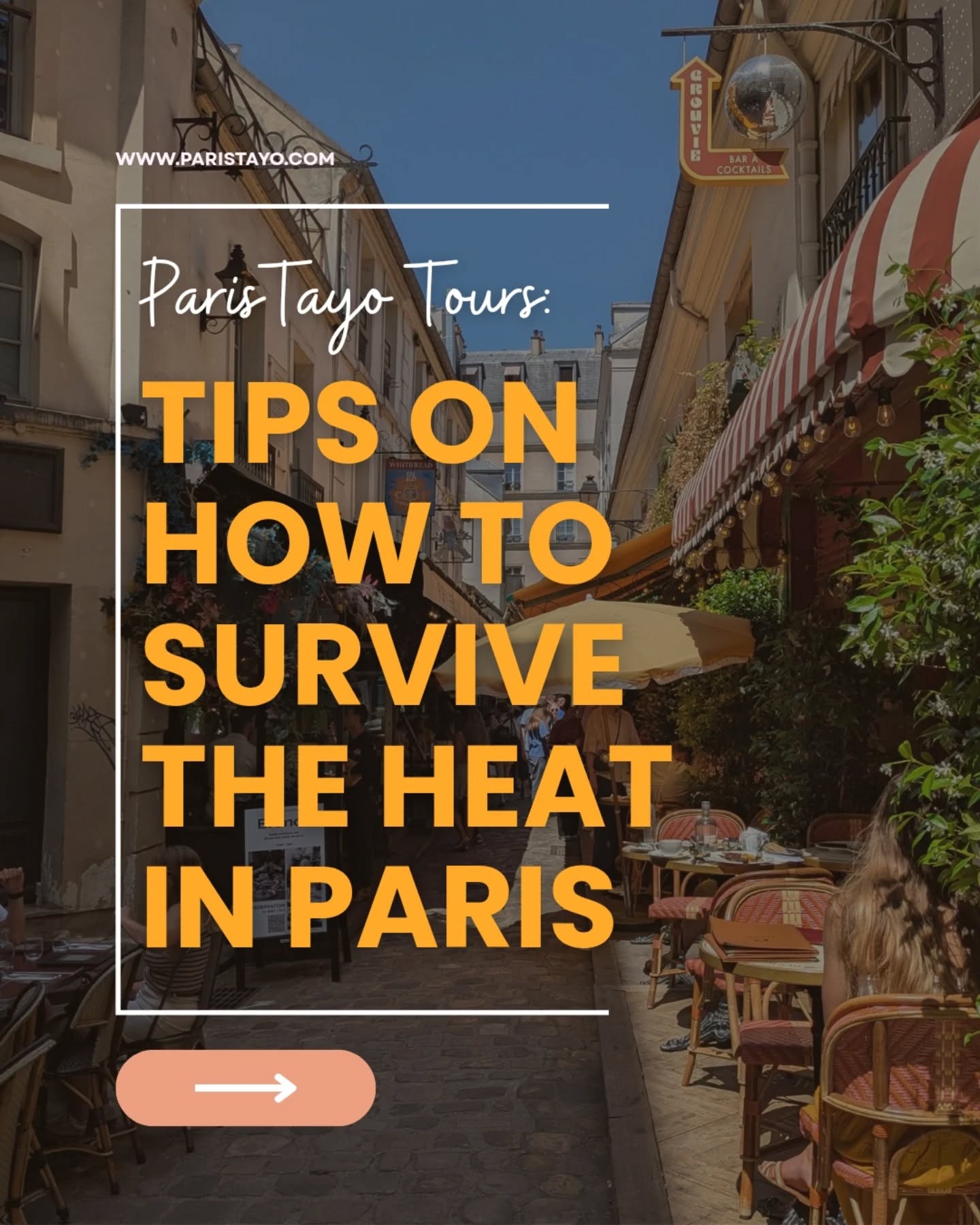𝗣𝗮𝗿𝗶𝘀𝗧𝗮𝘆𝗼𝗧𝗼𝘂𝗿𝘀: This month of May has been the most extreme of weather. Technically, Spring pa dito pero nasa 30° and up na. So kung ganito na ka init ngayon, I could only imagine high temperatures this summer.🥵
Kaya get ready for the heat when you're here around June- August. These are some helpful tips for you. Stay cool and safe travels! 😎
#paristayotours #paristourguide #parisforpinoys #paris #pinoyprivatetourparis