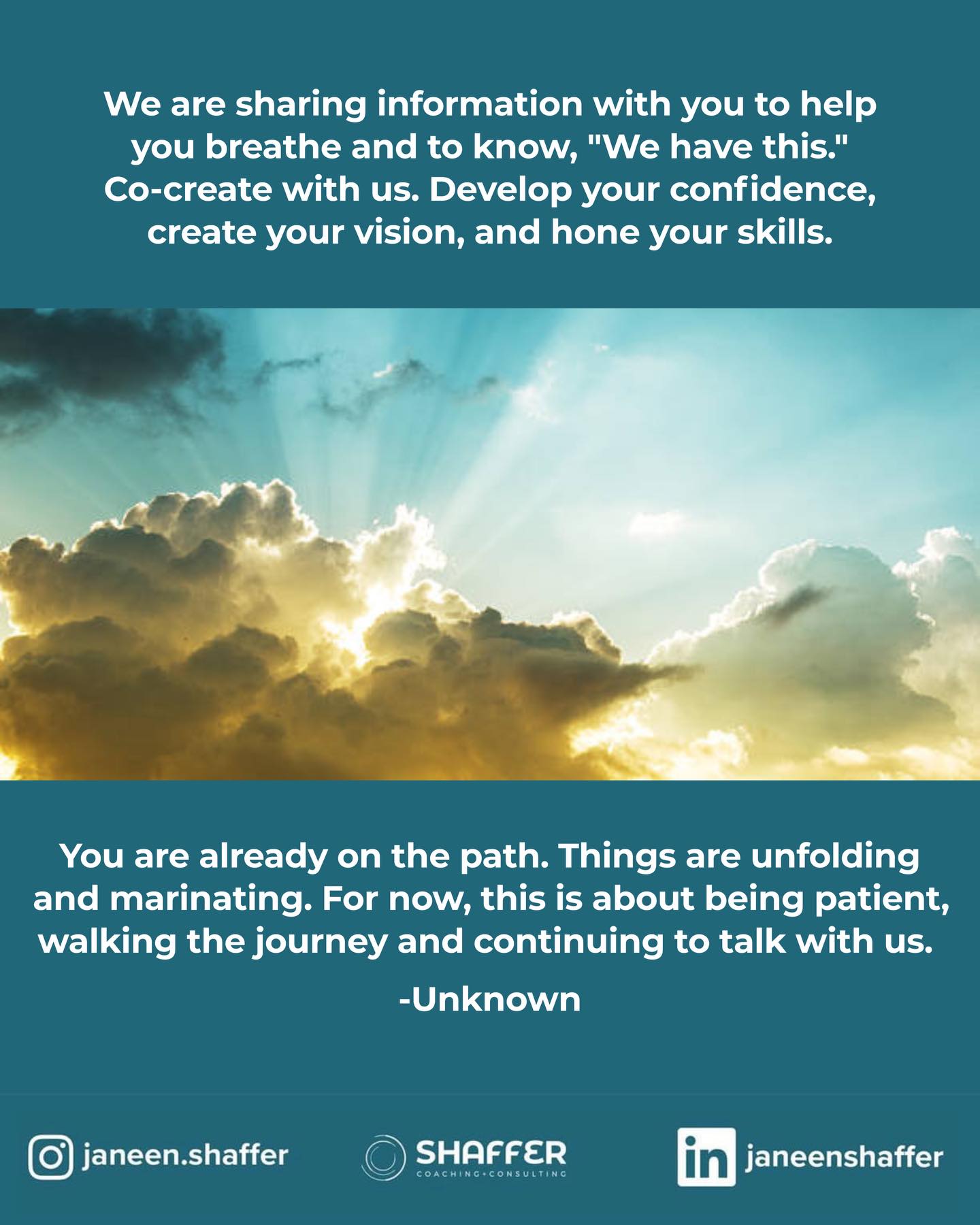 There’s a difference between forcing clarity and trusting that things are taking shape in their own time. Some seasons are less about having the answers and more about learning how to move with patience, presence, and trust in what’s quietly unfolding. #clarity #patience #mindfulness #inspiration