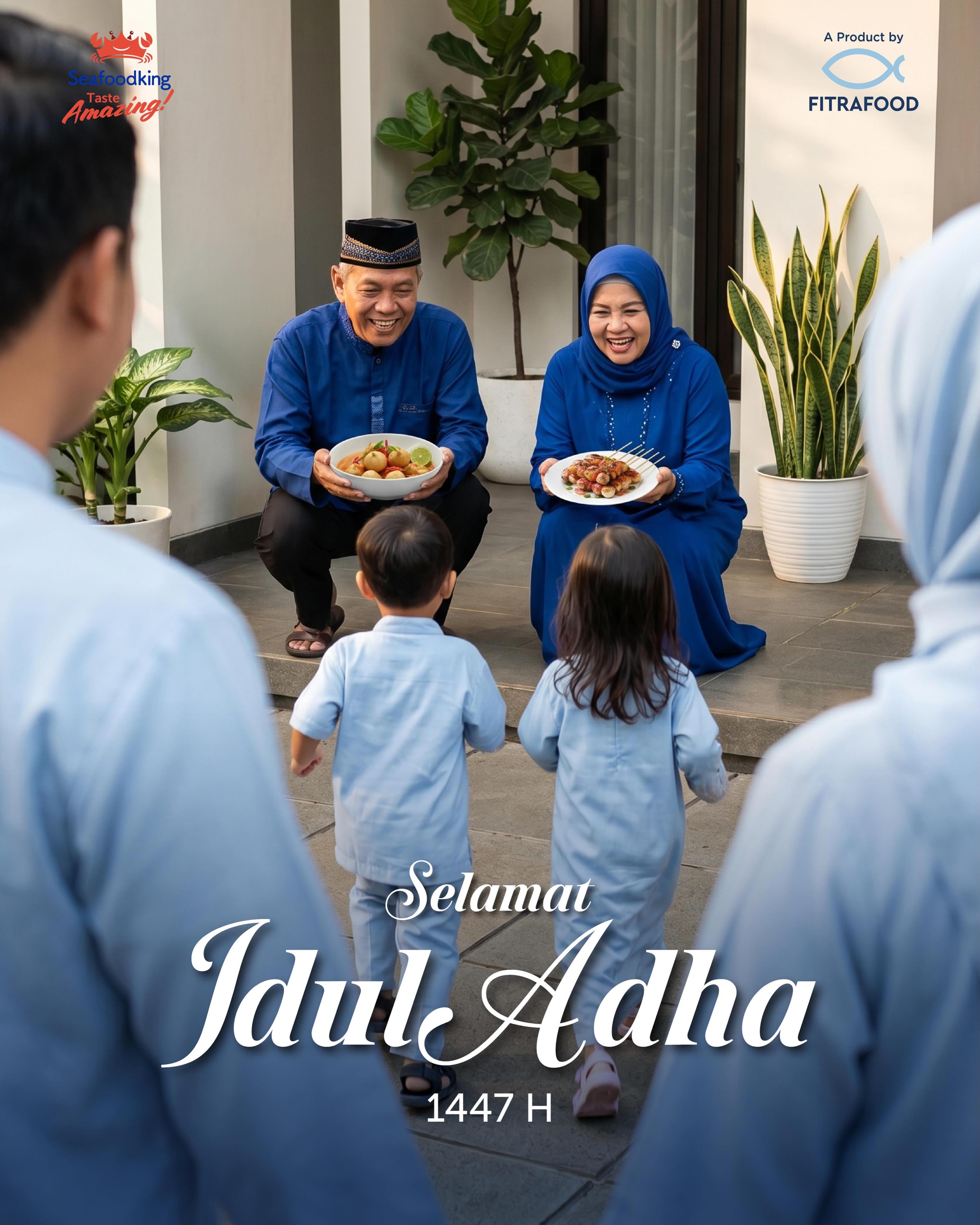 Selamat Hari Raya Idul Adha 1447 H untuk seluruh Moms dan keluarga yang merayakan 🤍✨
Semoga momen penuh berkah ini membawa lebih banyak kehangatan, kebersamaan, dan hidangan lezat yang bikin senyum keluarga makin lengkap. Saatnya berbagi cinta, tawa, dan rasa syukur yang Amazing di setiap meja makan 💙
#Seafoodking #TasteAmazing #Fitrafood
