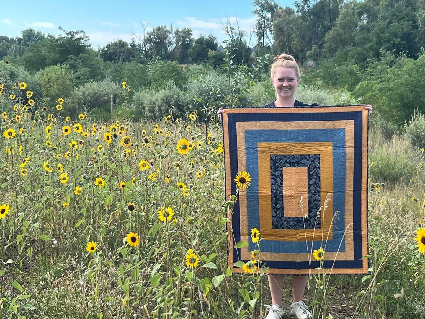 A quilt for tummy time, stroller rides, nap time, and every moment in between. This baby quilt is on sale now through May 31 in the Etsy shop!
#babyquilt #etsysale #quiltsforsale #newborngift #babygift