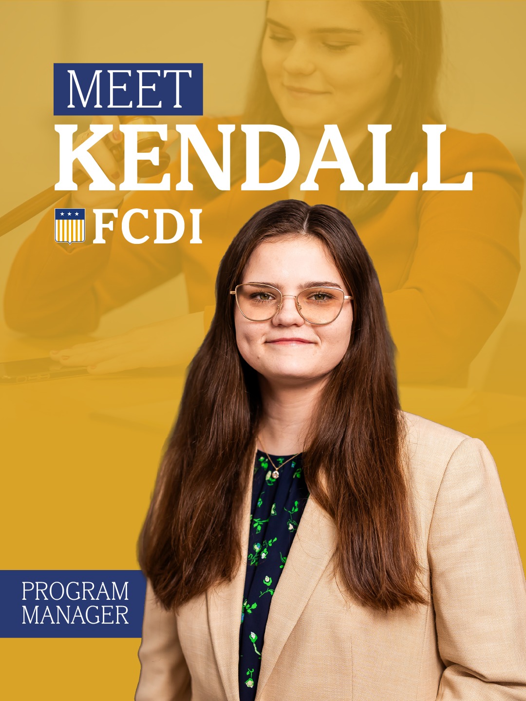 We love nothing more than watching our students grow into leaders. Kendall Lindsay is proof of that.
Starting off as an FCDI student, she has turned her passion for civics and debate into a career dedicated to empowering the next generation of voices. Kendall is now a Program Manager with FCDI, bringing firsthand knowledge of what it means to be a student in this program and a passion for making sure every young person has the same opportunities that changed her life.
