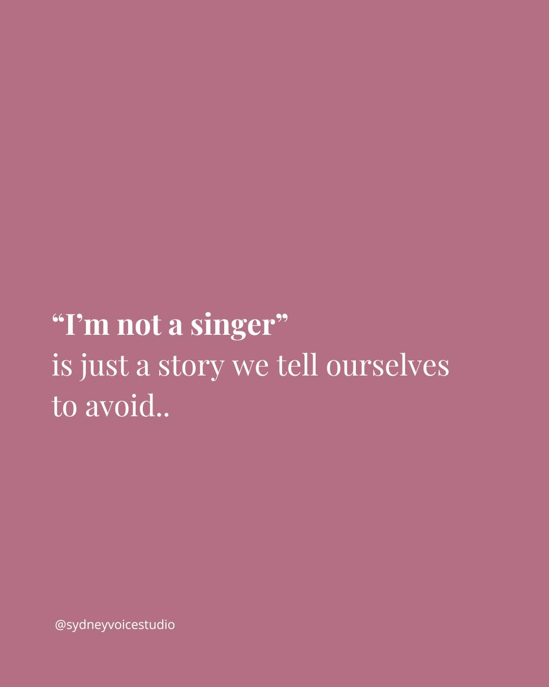 "I'm not a singer" is rarely about the voice. It's about one moment that made it a belief.
The brain is remarkably good at building identity from single experiences, especially ones tied to embarassing moments or comparison...or even competition.
That story calcifies, and we stop trying. But singing is a motor skill, not a gift. Like any skill, it responds to instruction and repetition, regardless of where you start. And how we love changing that story for our Adult students.
If you'd like to learn more about singing as an Adult Beginner, head to our website or link in bio.
Ready to go deeper? Find some of our free resources on:
â
YouTube: concept-led videos that explain the why behind singing
â
Spotify: guided vocal exercises you can do anywhere
â
Blog: articles that break down technique in plain language
â
Free webinars: live learning with room for real questions
All of it free. All of it designed to make you a more informed, capable singer.
Visit our website or visit our link in bio đ¤