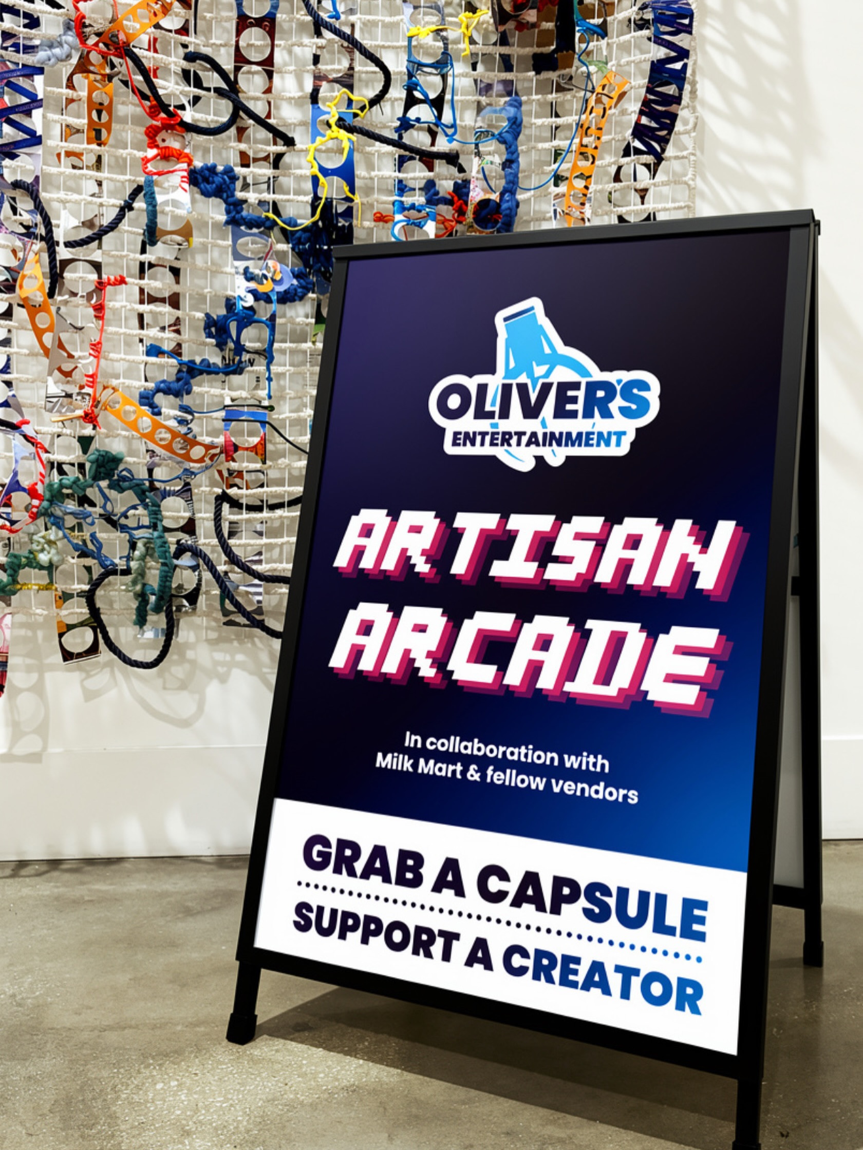 🚨 TOMORROW ONLY! 🚨 Ready to level up your Sunday plans? Look for the GRAB IT WIN IT banner at @milkmartorlando tomorrow!
We’re hosting the Artisan Arcade, featuring some incredible prizes up for grabs from our fellow market vendors. Come try your luck for capsules, plushies, Pokémon cards, keychains, and more! 🎁
Best of all? We’ve left tons of room under our tent for you to escape the sun. Come chill in the shade, play some games, and soak in the music, food, and local market vibes. 🗺️✨
See you in the Milk District tomorrow, Orlando! 🥛
#MilkMart #OliversArcades #GrabItWinIt #OrlandoCreators #OrlandoWeekend