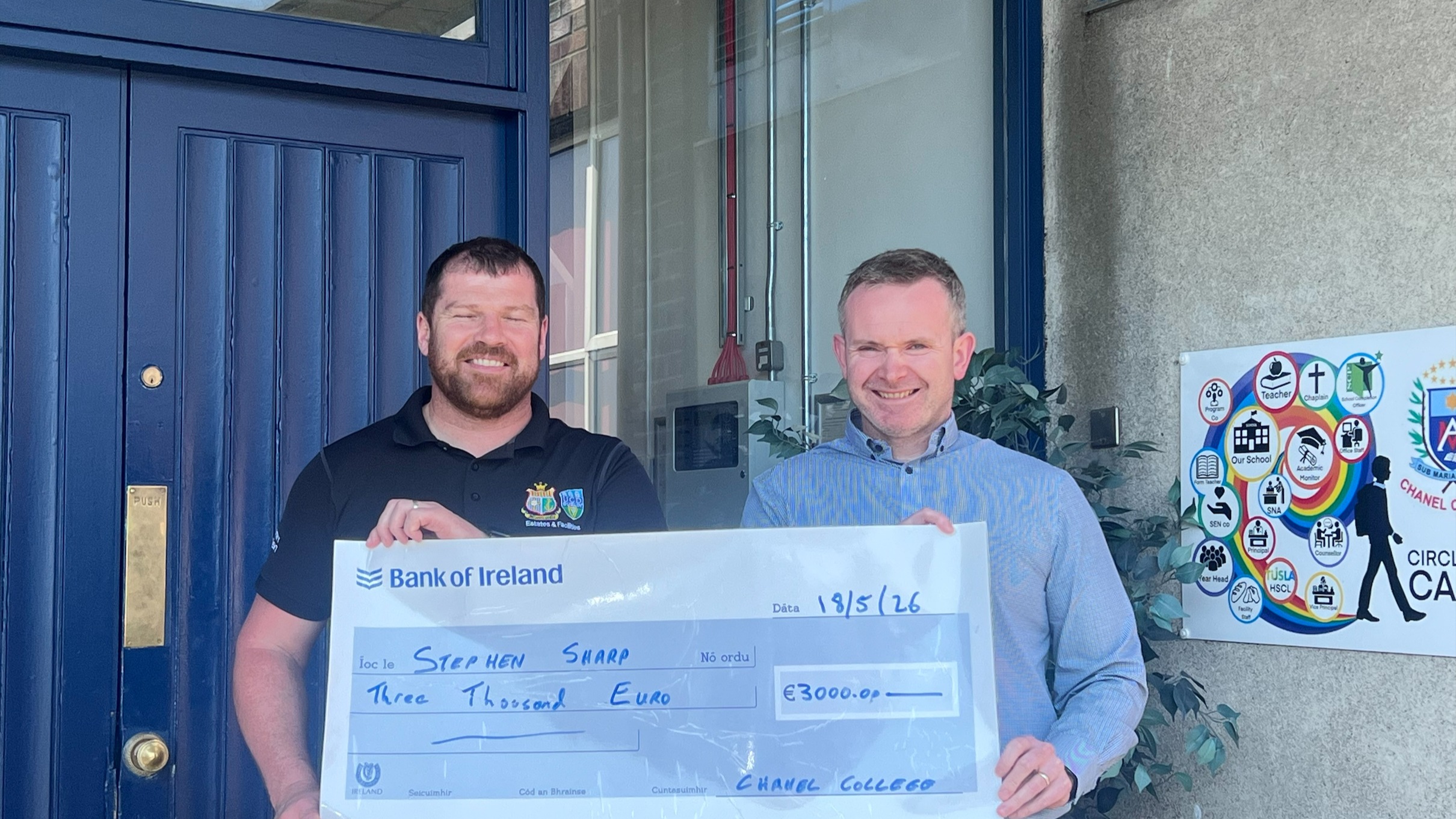 ๐Congratulations to Stephen Sharp, winner of our Chanel College School Lotto! ๐
A fantastic โฌ3,000 prize โ weโre delighted for Stephen and his family. ๐
Could you be our next winner? Support the school and be in with a chance of winning by joining our school lotto through the link on our website.
#ChanelCollege #SchoolLotto #Winner #CommunitySupport #Congrats