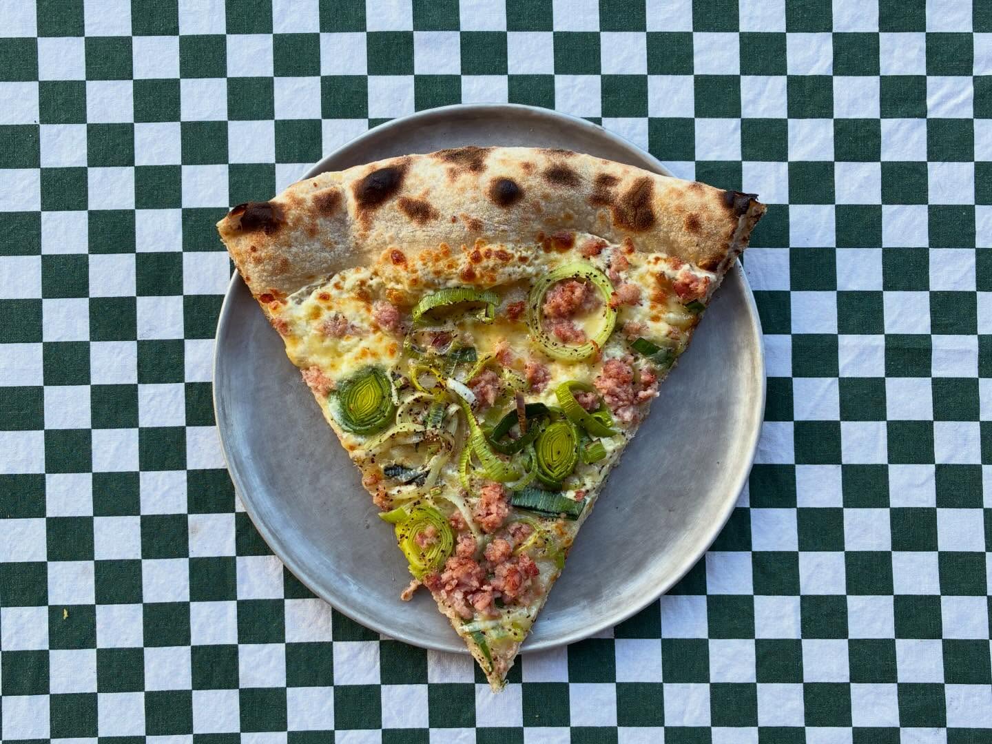 ⚡️SPECIAL⚡️ricotta cream, parmesan, mozzarella, bacon + leek