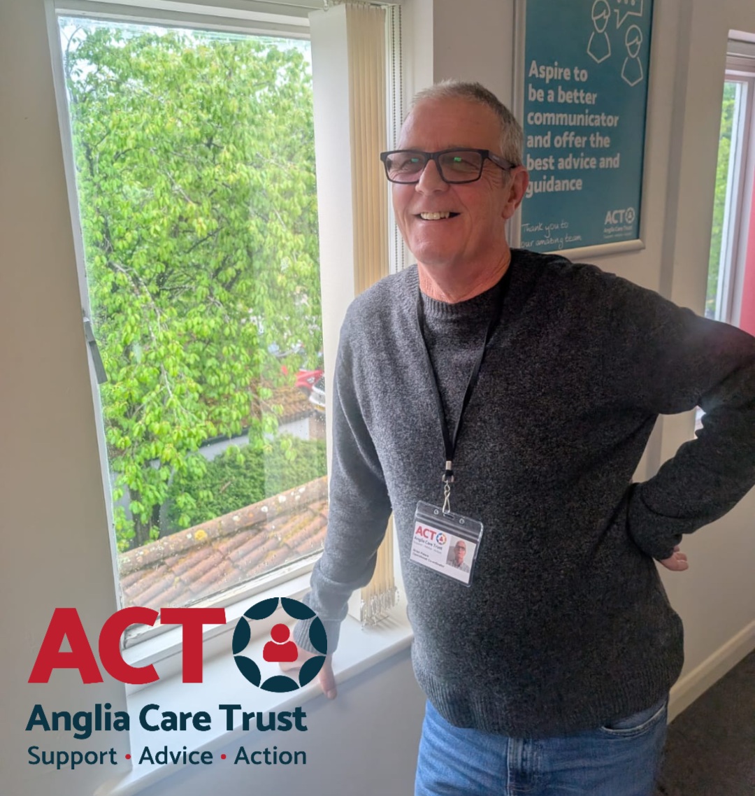 One of the things we pride ourselves on is providing opportunities for people to develop new skillsets and gain experience of our different teams and services. Brian’s journey is a brilliant example of that.
Most recently working within our Drug and Alcohol Service, he has supported vulnerable people experiencing drug and alcohol misuse and the many challenges that can come with it. He came to ACT with lots of management experience and combining this with his work with vulnerable people, he has now begun an exciting new chapter as Operational Coordinator for our Appropriate Adult Service that brings all of his skills together.
The service supports young people and vulnerable adults who have been detained, with our Volunteers and Support Officers attending Police Investigation Centres across Norfolk and Suffolk to help ensure individuals understand their rights and are supported during what can often be a difficult and stressful experience.
Brian will be co-ordinating our amazing team of 120 Volunteers and 18 Support Officers and is looking forward to getting to know everyone. For Brian, strong communication, building relationships and recognising the efforts of staff and volunteers are key to helping any team provide the best possible service.
We’re excited to see him begin this next chapter — welcome to the Appropriate Adult team Brian!
#StaffProgression #CareerDevelopment #ProfessionalDevelopment #AppropriateAdult #AppropriateAdultService