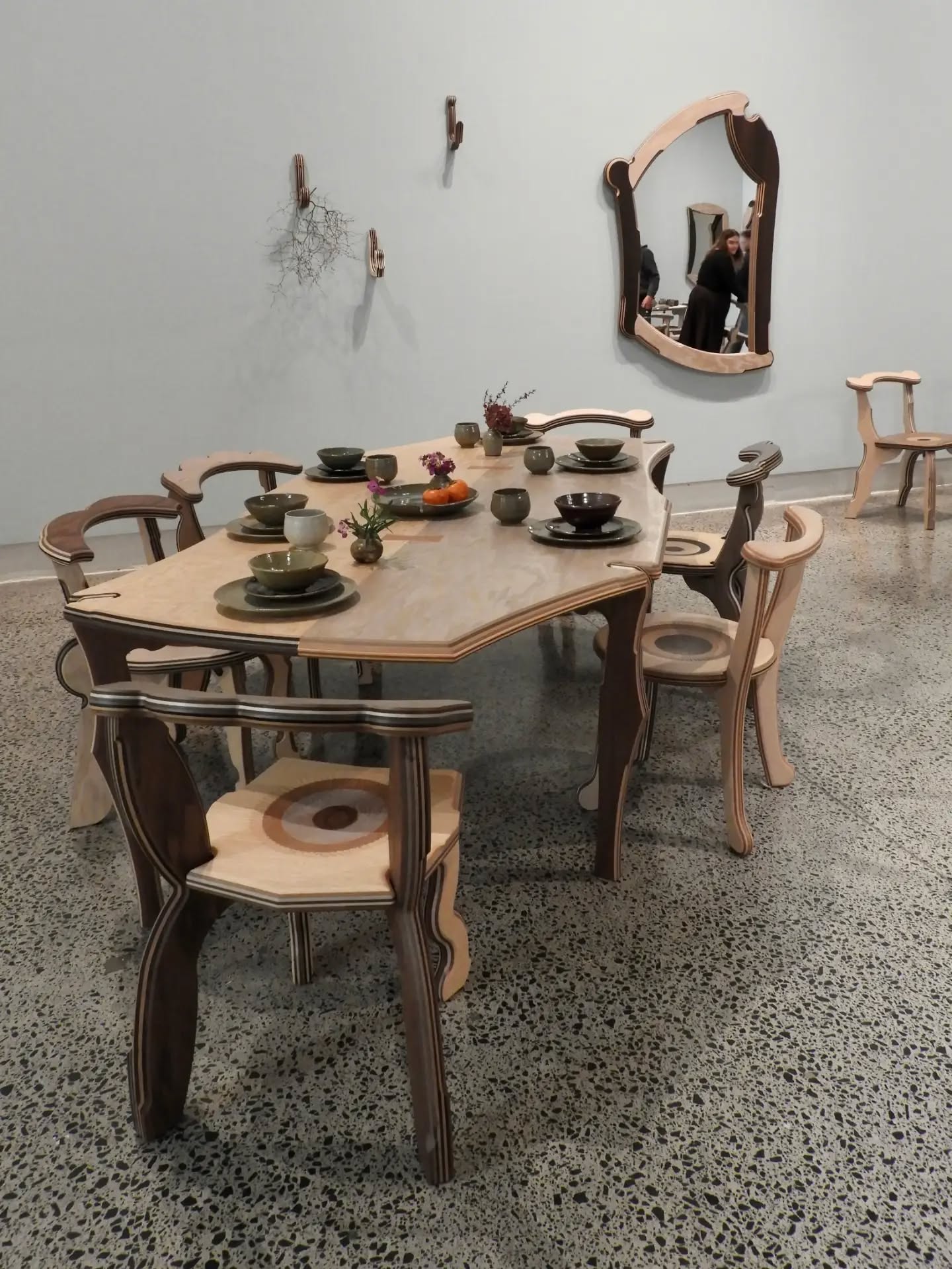 Well that was lovely... thanks to the incredibly supportive friends and followers who showed up today for my "Pots from rocks" artist talk at Martino Gamper's show "Endgrained".
Super happy to showcase this work Minna Bondy started over 75 years ago New Zealand rock glazes. Along side Barry Brickells glaze recipe tests.
While the tables were full to bursting with test pots there are still so many more recipes I havent tested yet that use New Zealand materials...so you havent missed out...I'm not finishing here...theres more to come.
For those who couldnt be there in person this work will be listed on my website for release next Friday 5th JUNE at 8pm...they are one off test using New Zealnd clay and glazes that are no longer commercially mined...rare steps back into past where we had access to more local materials...
Huge thanks to @martinogamper
And @objectspace for hosting this fantastic opportunity for engagement.
And a huge thanks to @creativenz for making this research possible through the creative fellowship fund.
Clearly I have no idea what month it is!!!!